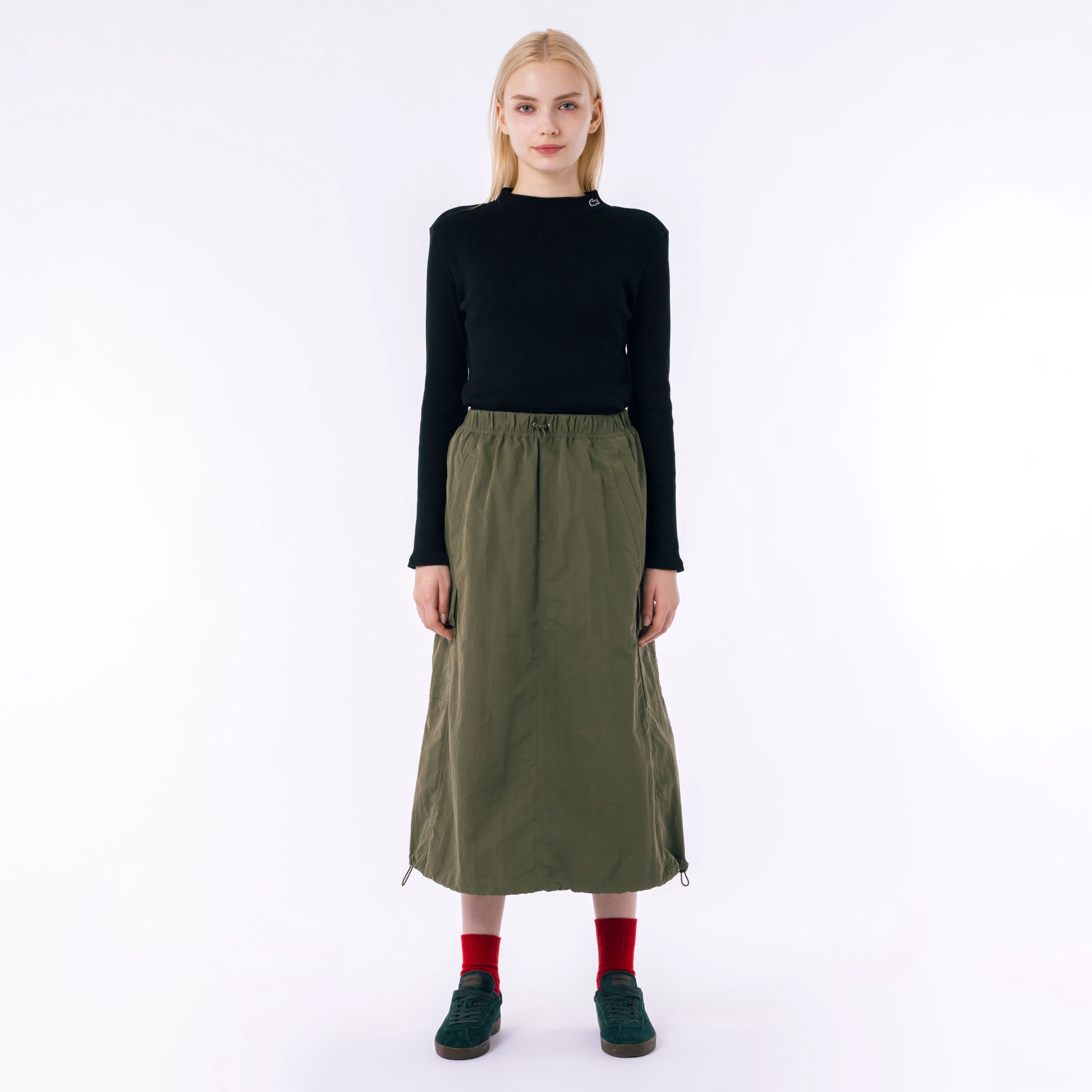 撥水ナイロンカーゴスカート