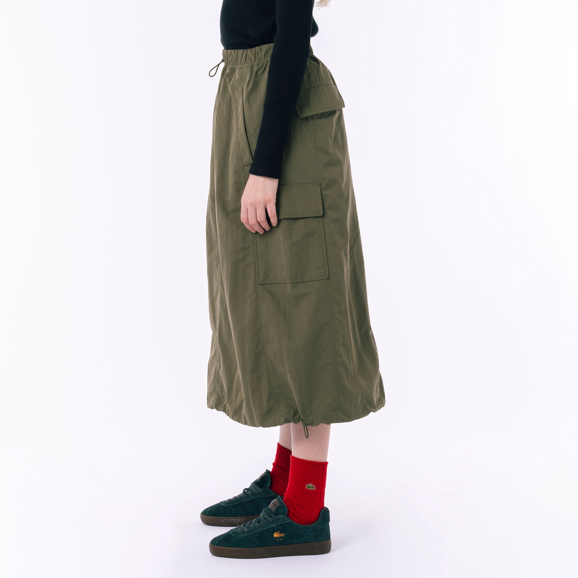 撥水ナイロンカーゴスカート