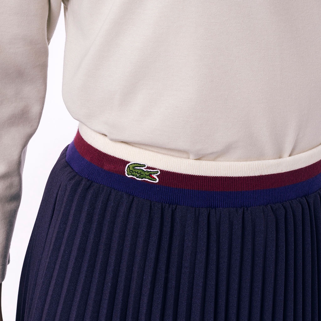 ウエストボーダープリーツスカート