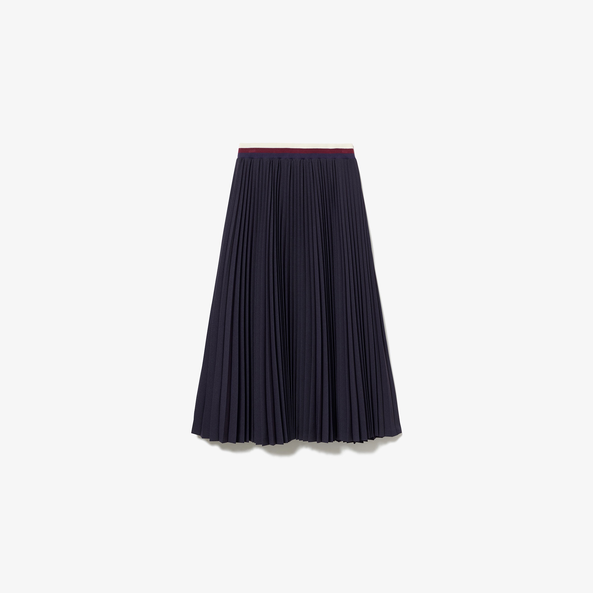 ウエストボーダープリーツスカート