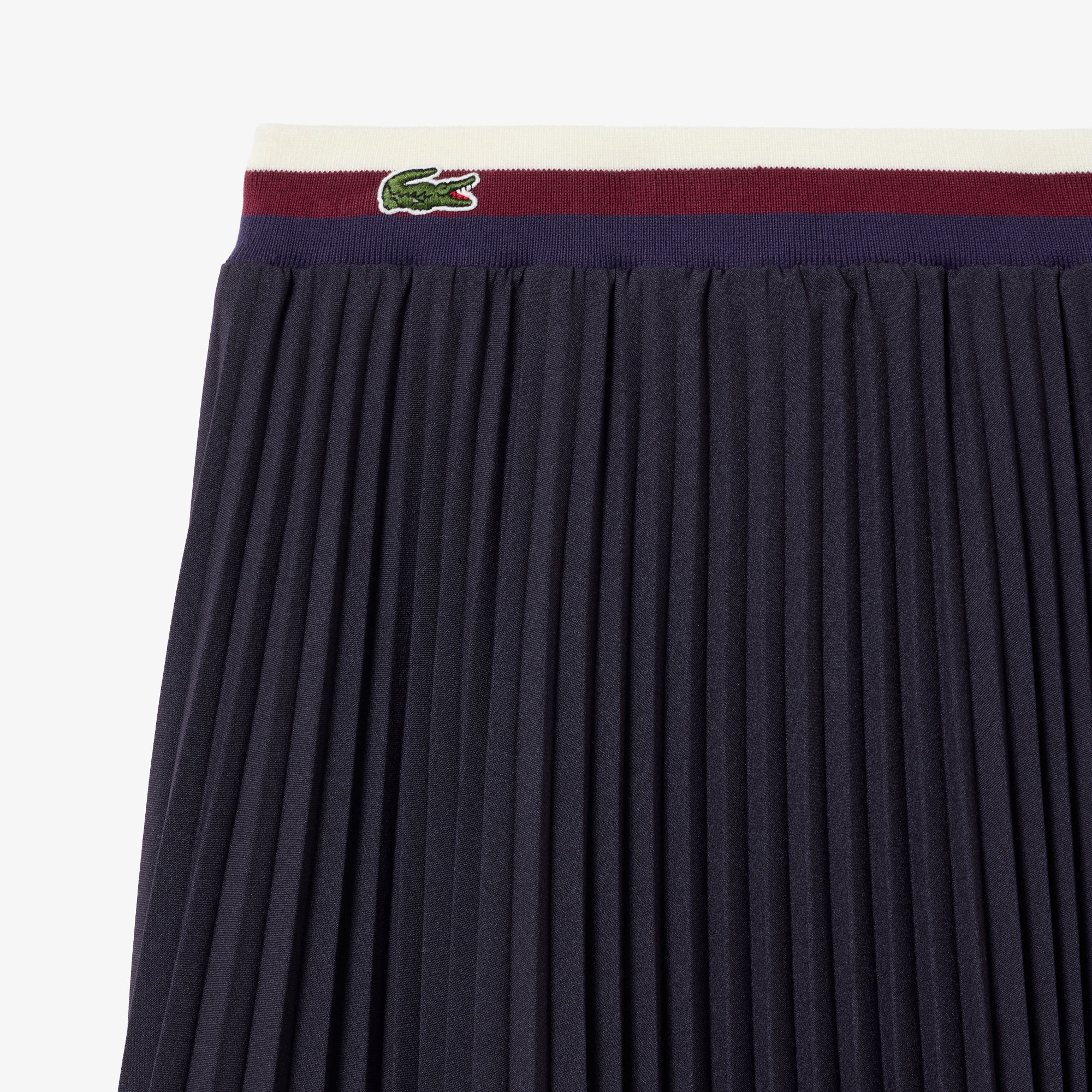 ウエストボーダープリーツスカート