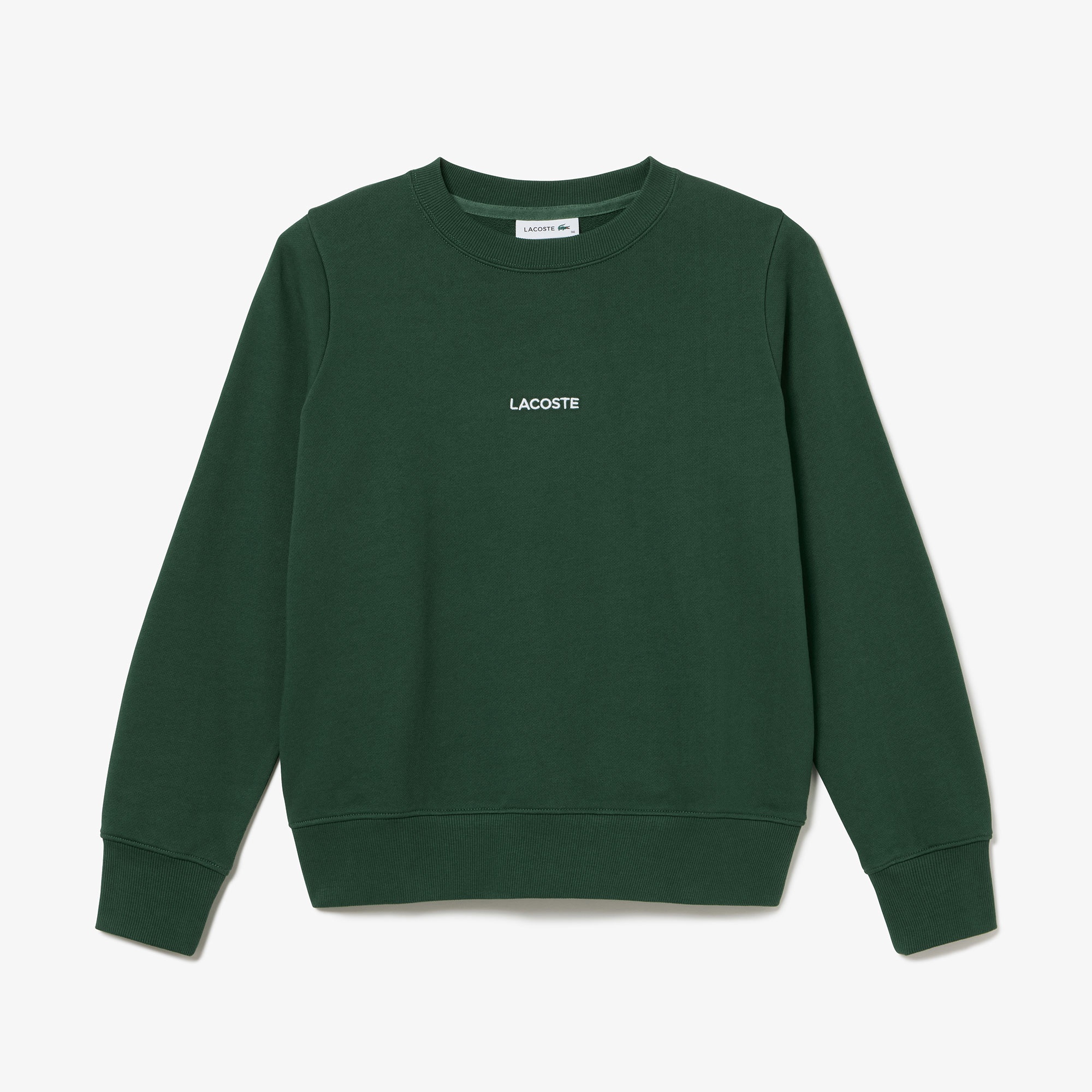 ブランドネームロゴステッチクルーネックスウェット