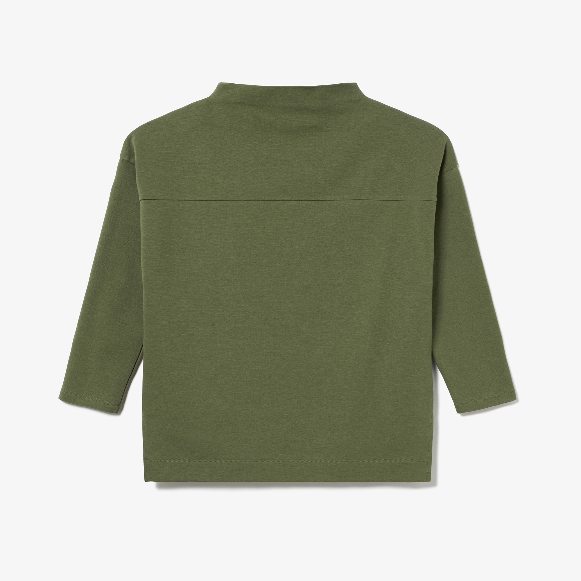 ボトルネックミラノリブプルオーバー