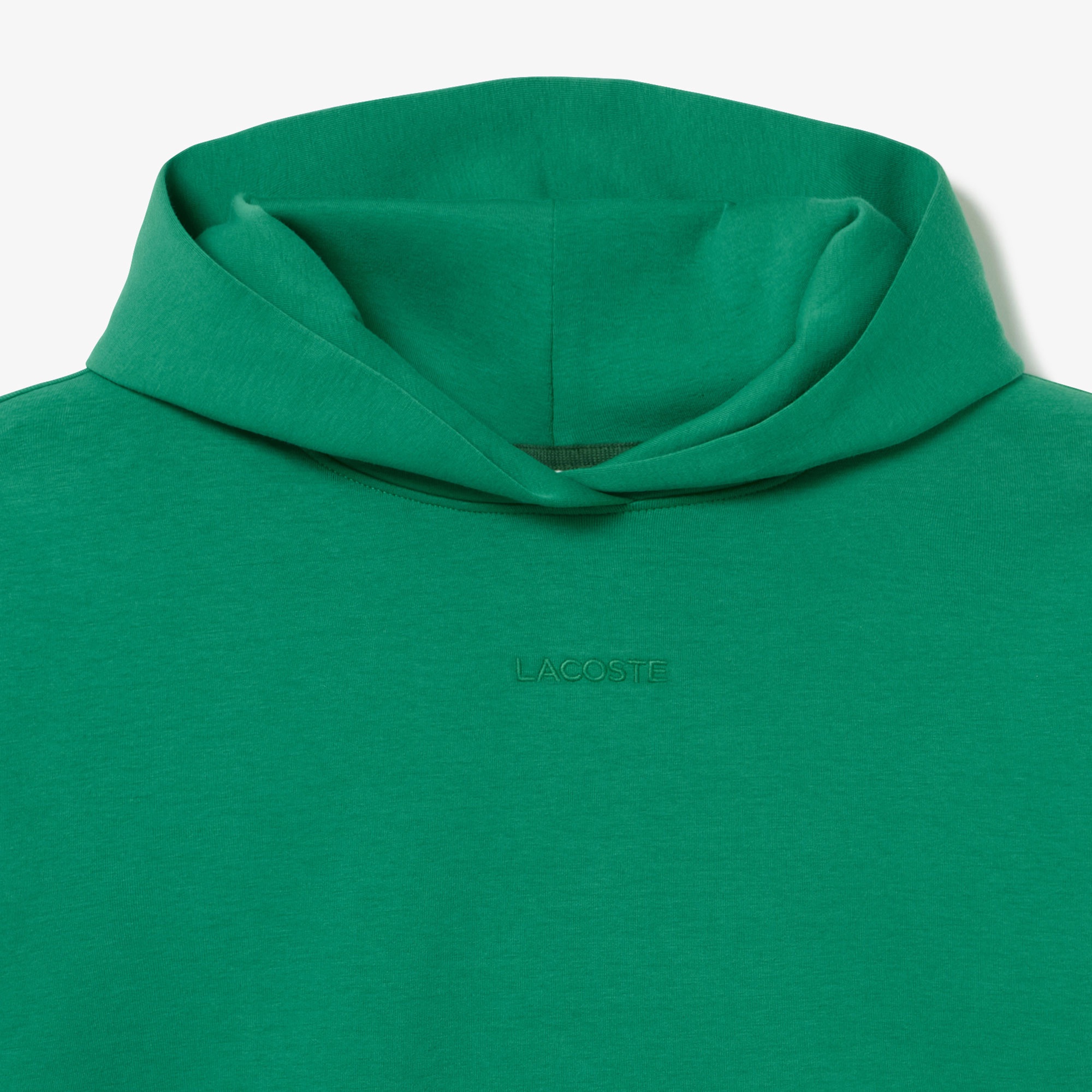 ブランドネームロゴステッチダブルフェイススウェットフーディー