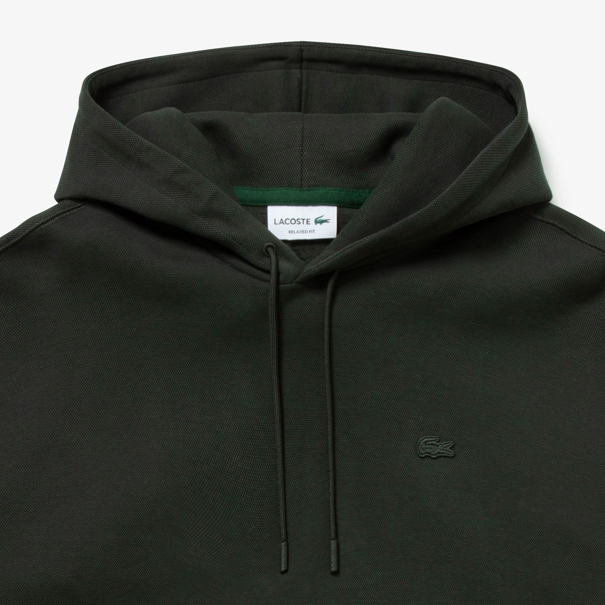 鹿の子ニットワントーンフーディー