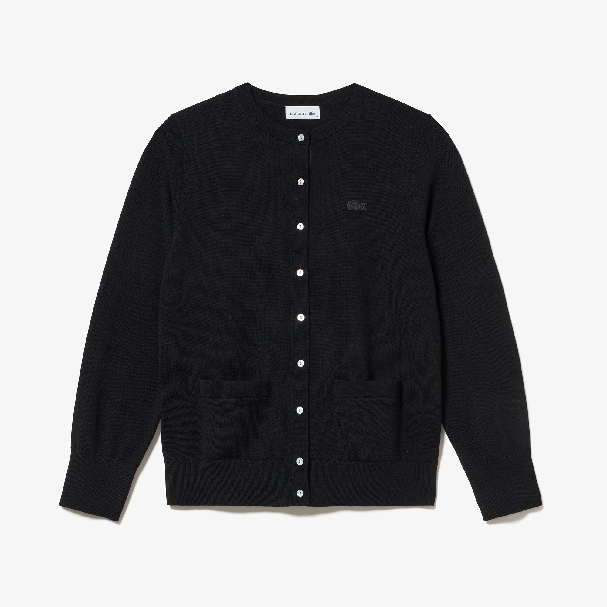 ウォッシャブルウールニットカーディガン