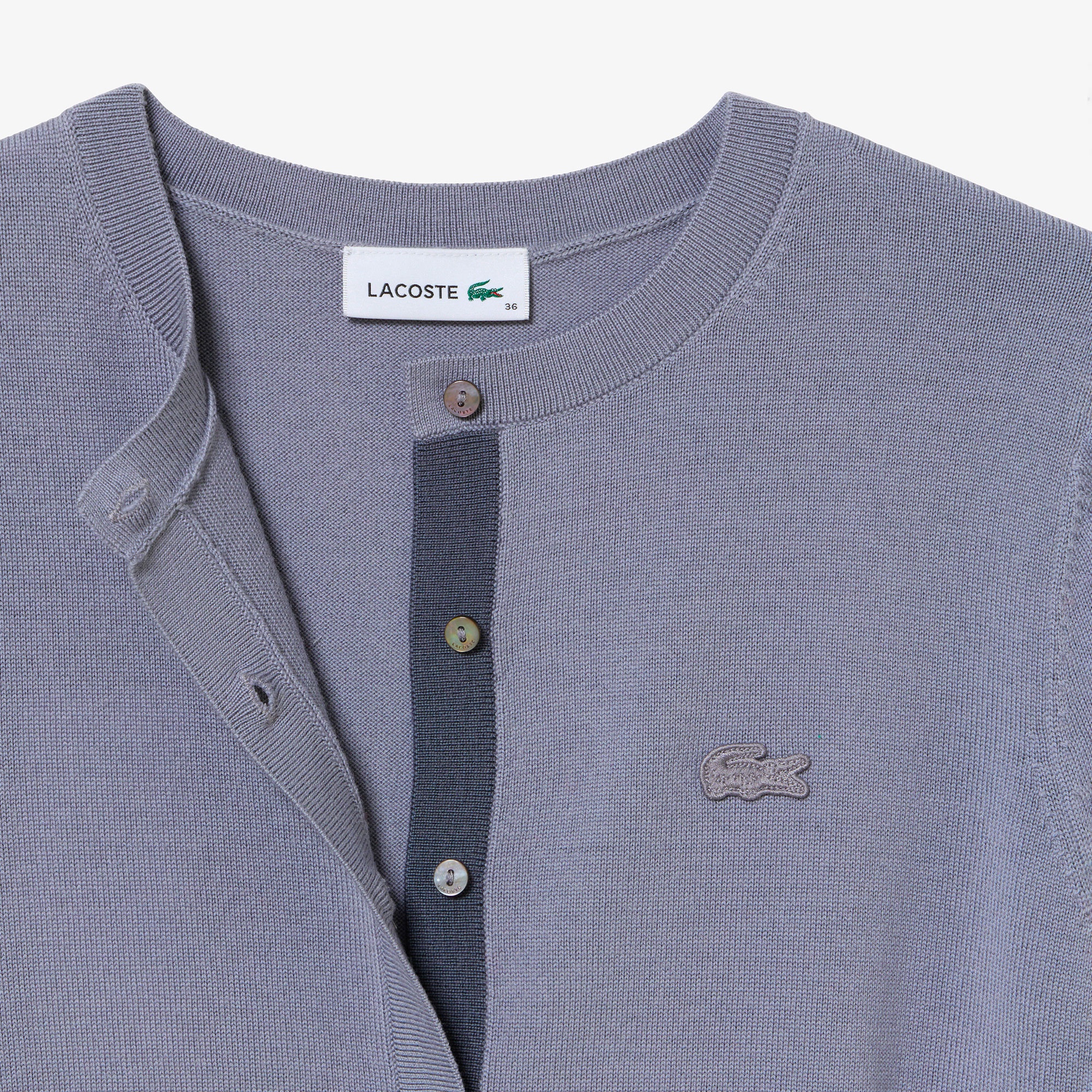 ウォッシャブルウールニットカーディガン