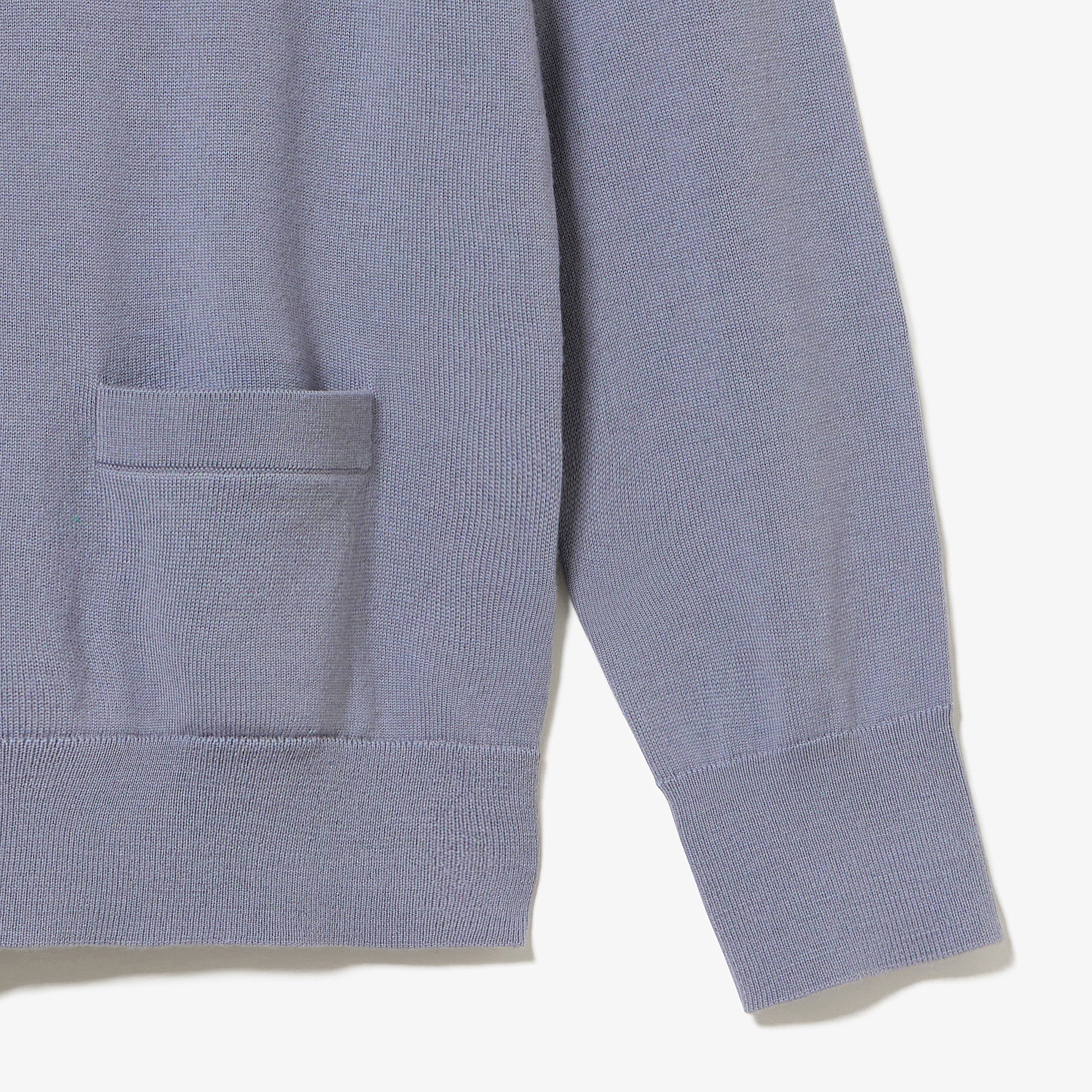 ウォッシャブルウールニットカーディガン