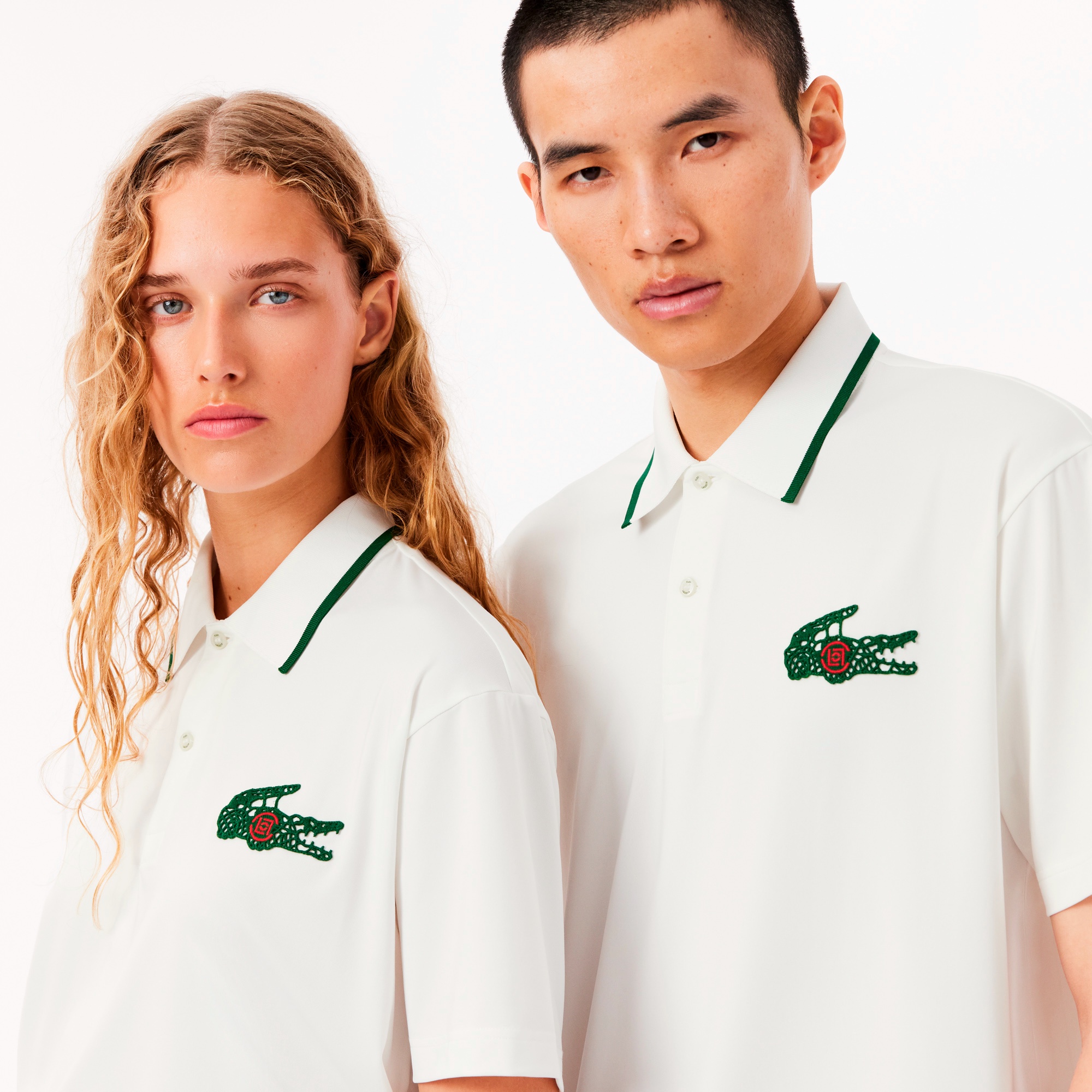 『Lacoste x CLOT』ドライポロシャツ