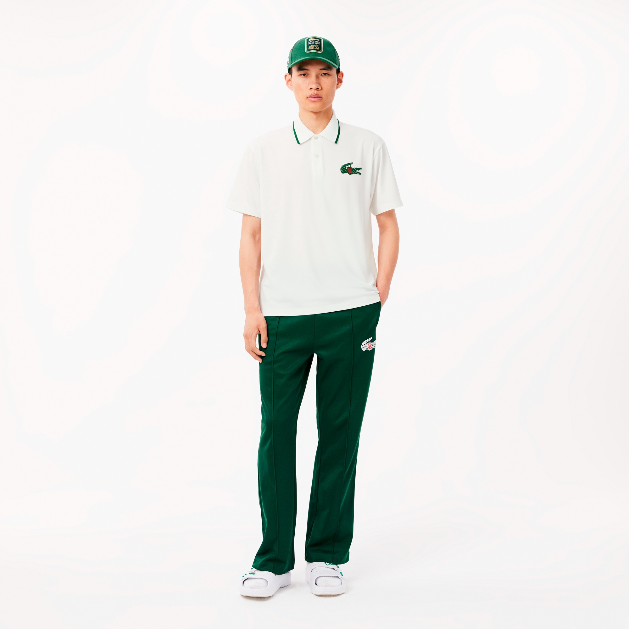 『Lacoste x CLOT』ドライポロシャツ
