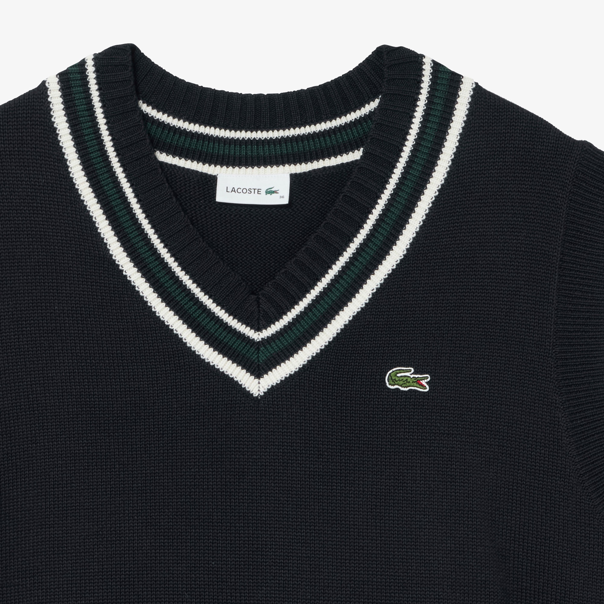 コットンポリニットチルデンベスト