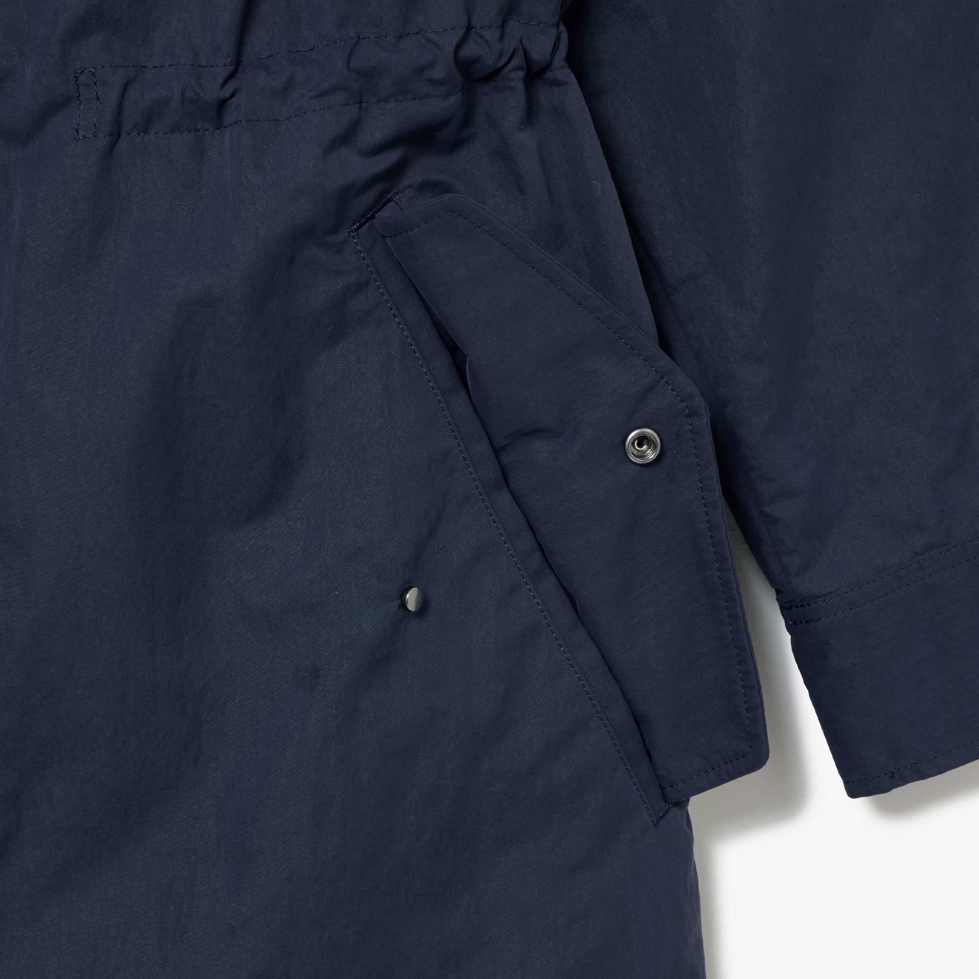 撥水ナイロンミリタリーコート