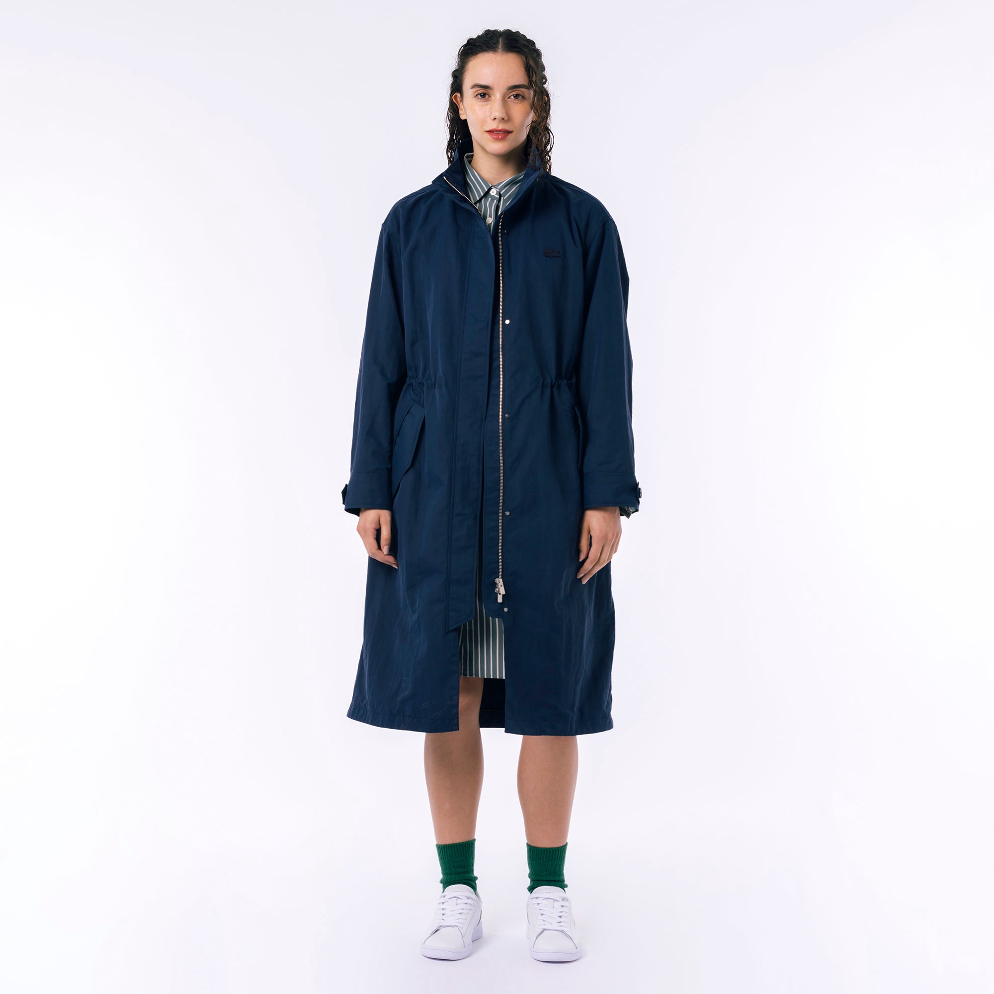 撥水ナイロンミリタリーコート