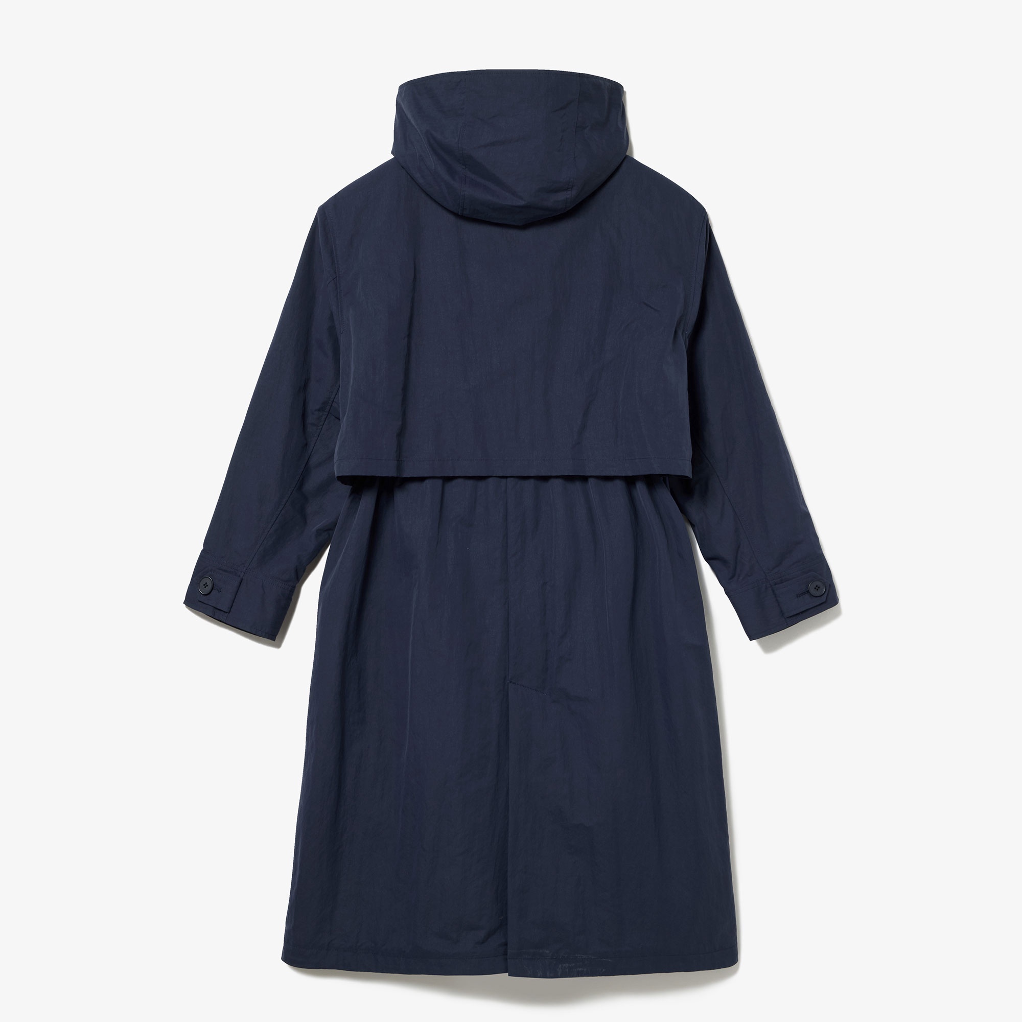 撥水ナイロンミリタリーコート