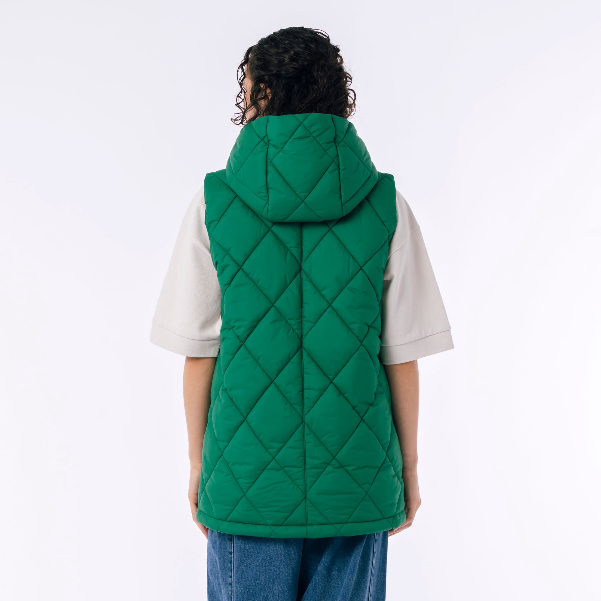 撥水キルティングベスト