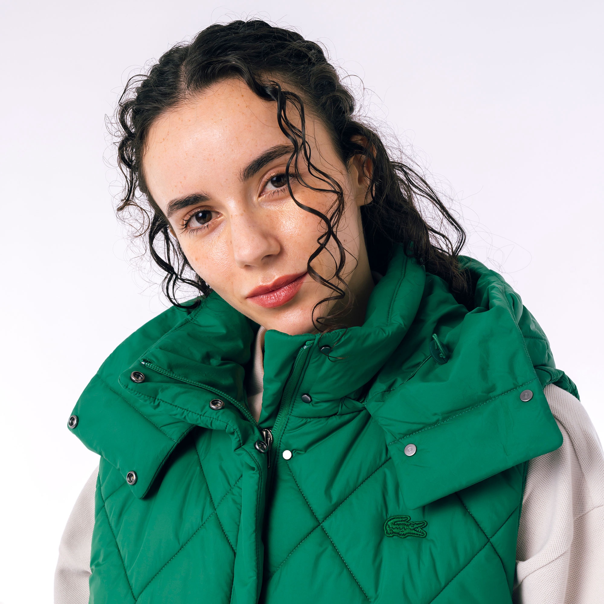 撥水キルティングベスト