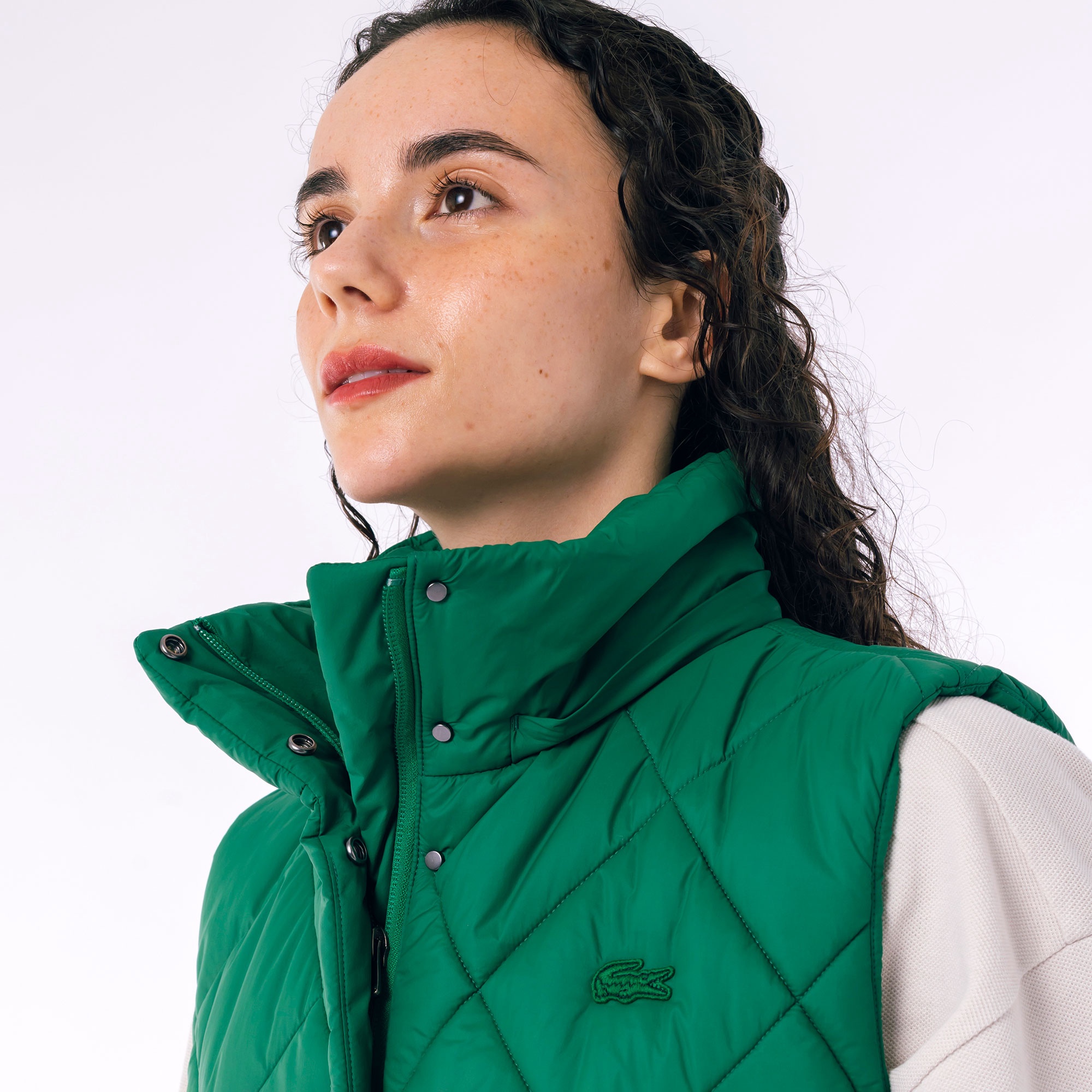 撥水キルティングベスト