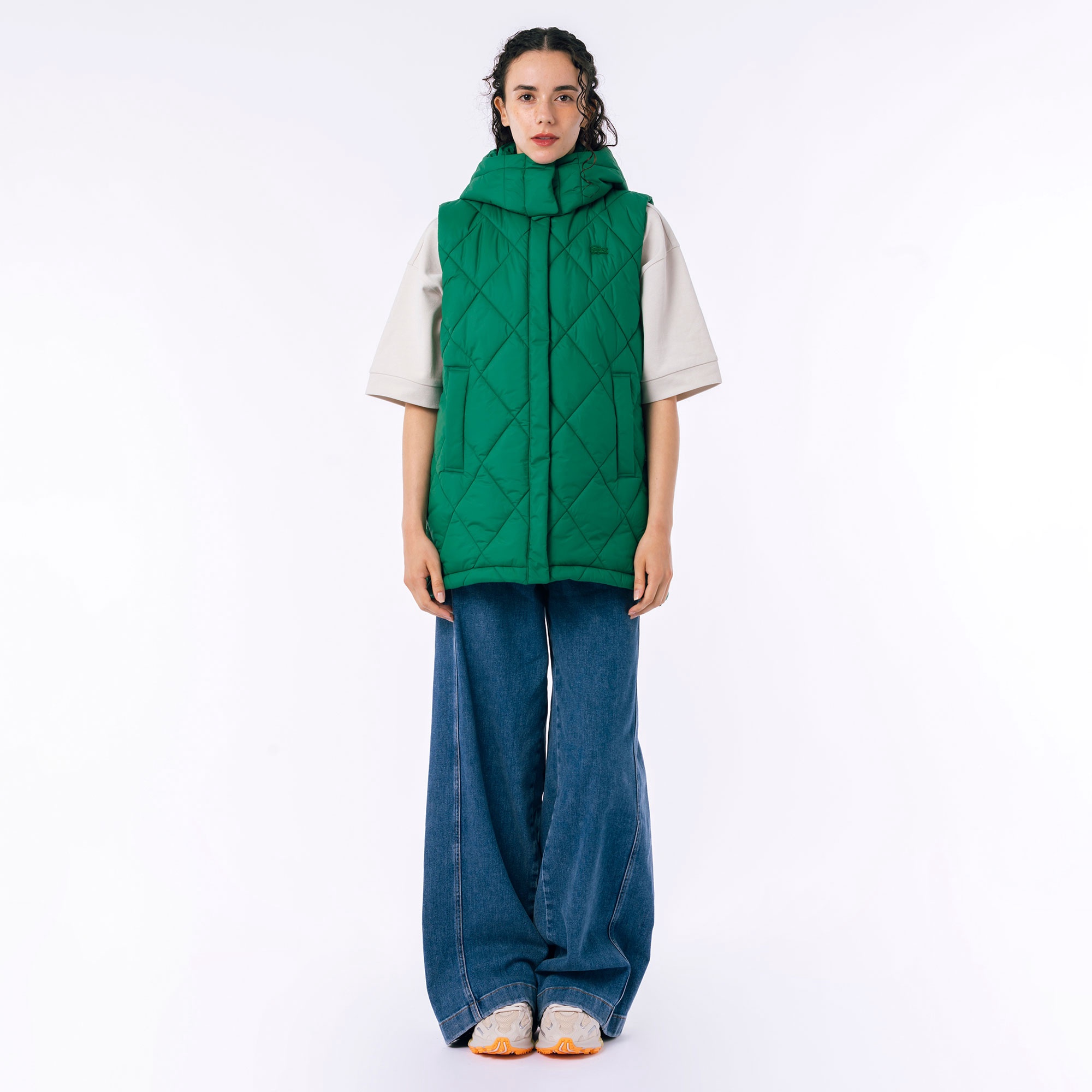 撥水キルティングベスト