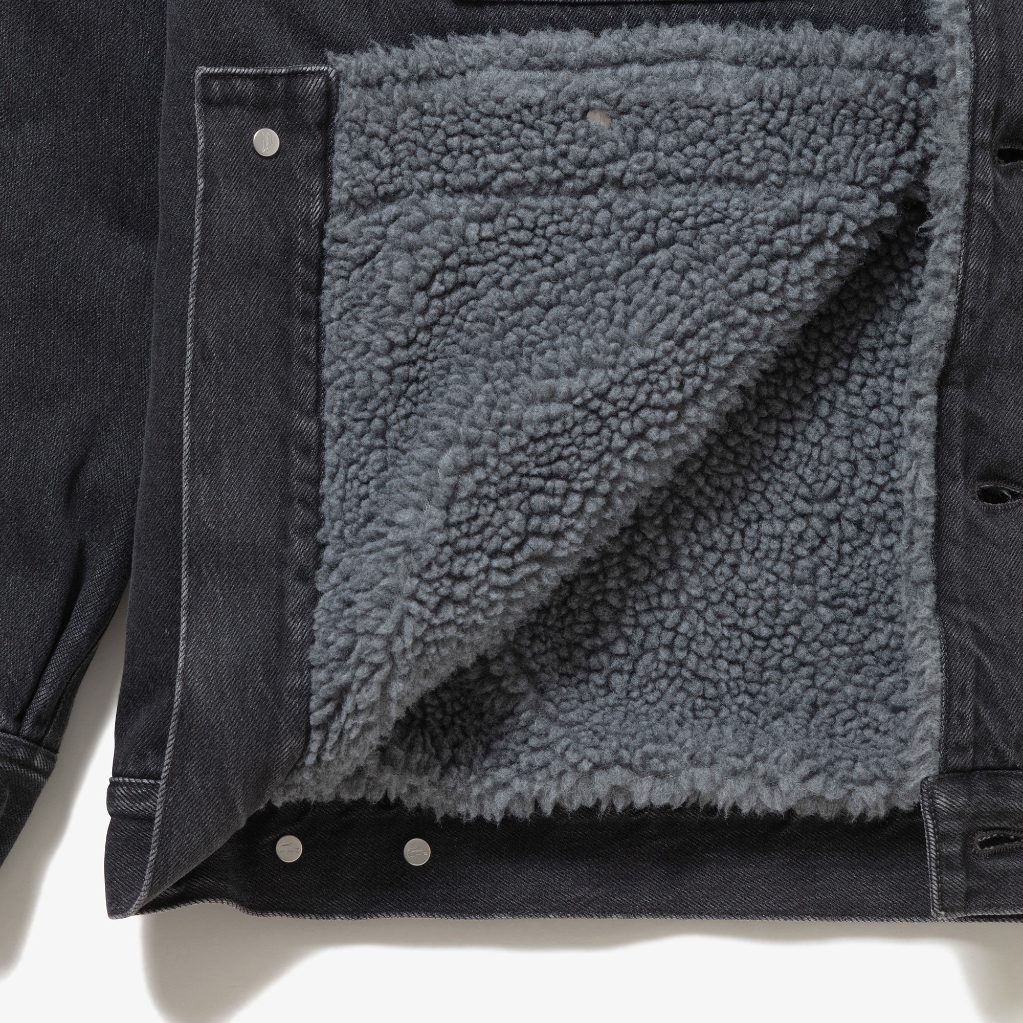 ボアライニングデニムジャケット