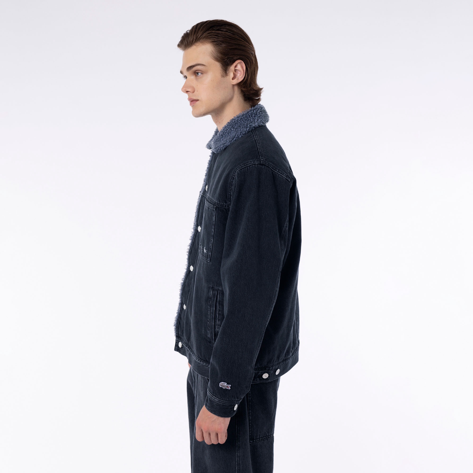 ボアライニングデニムジャケット