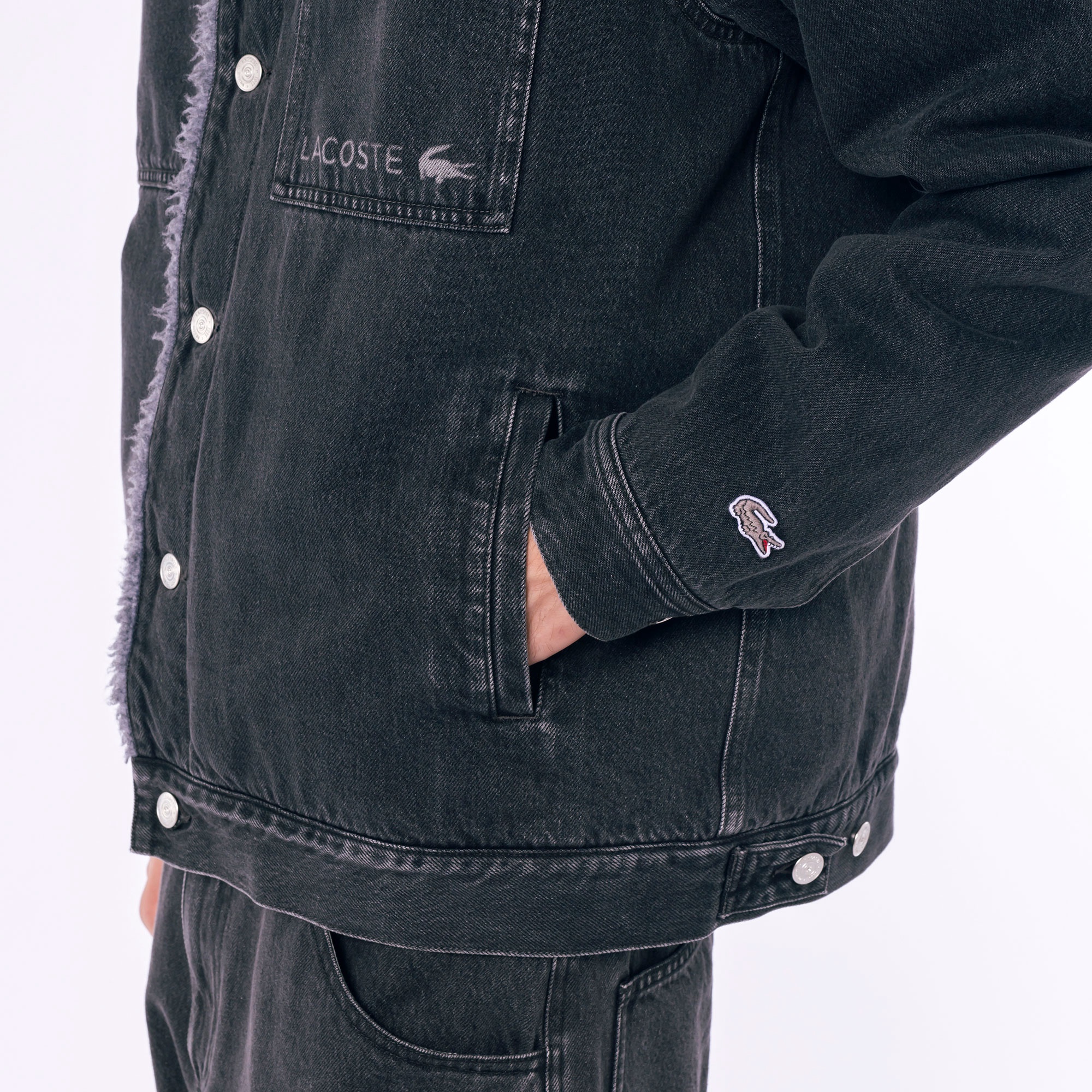 ボアライニングデニムジャケット