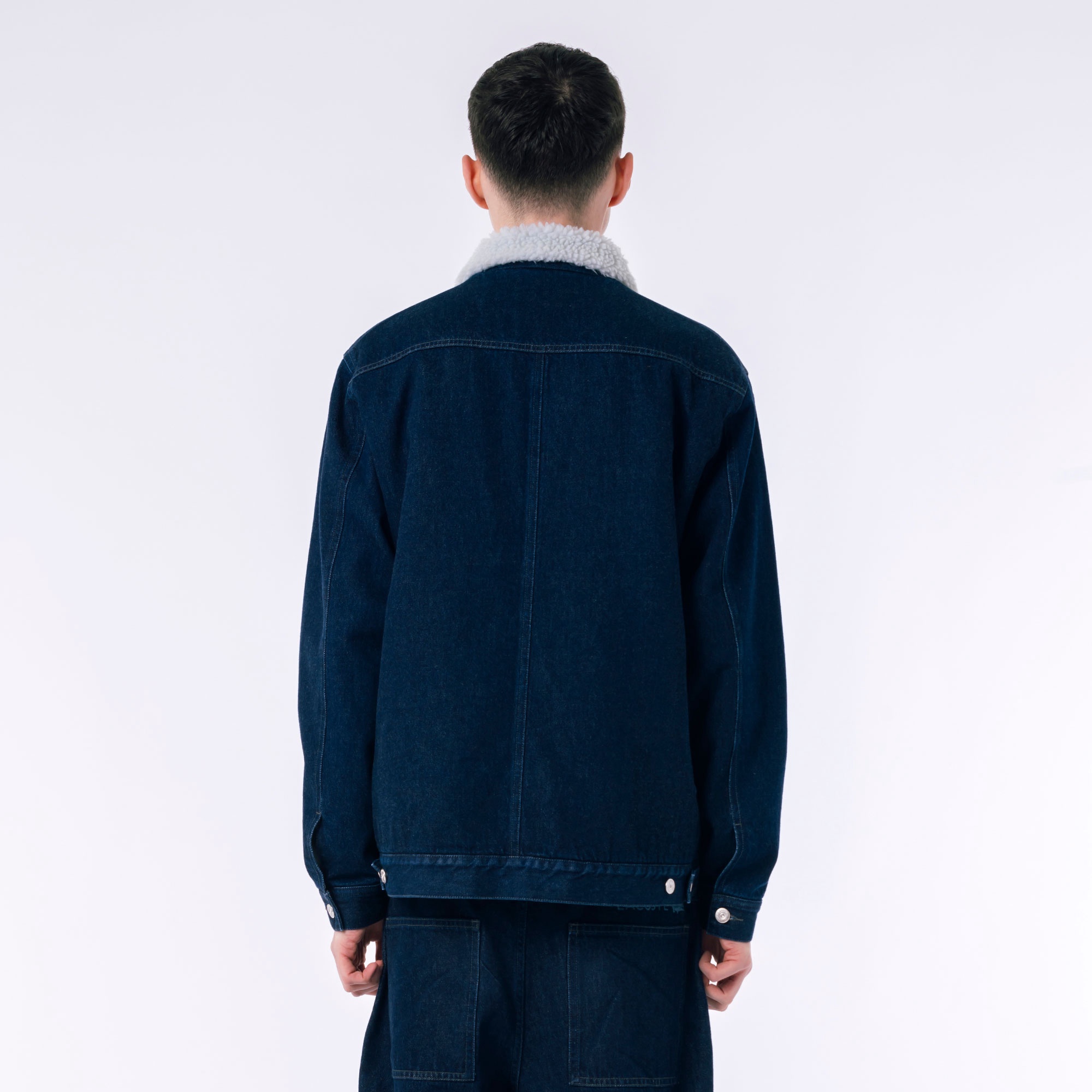 ボアライニングデニムジャケット