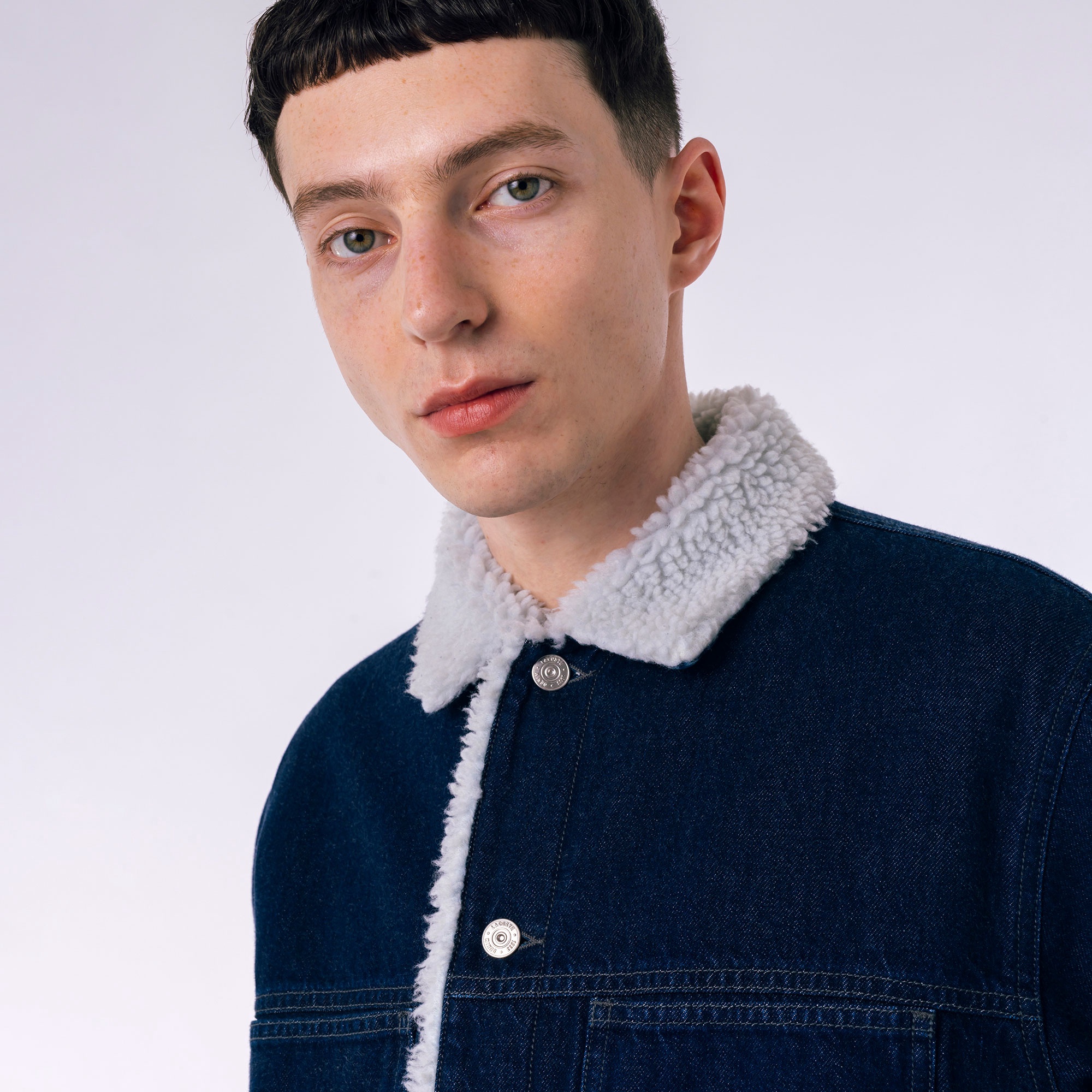 ボアライニングデニムジャケット