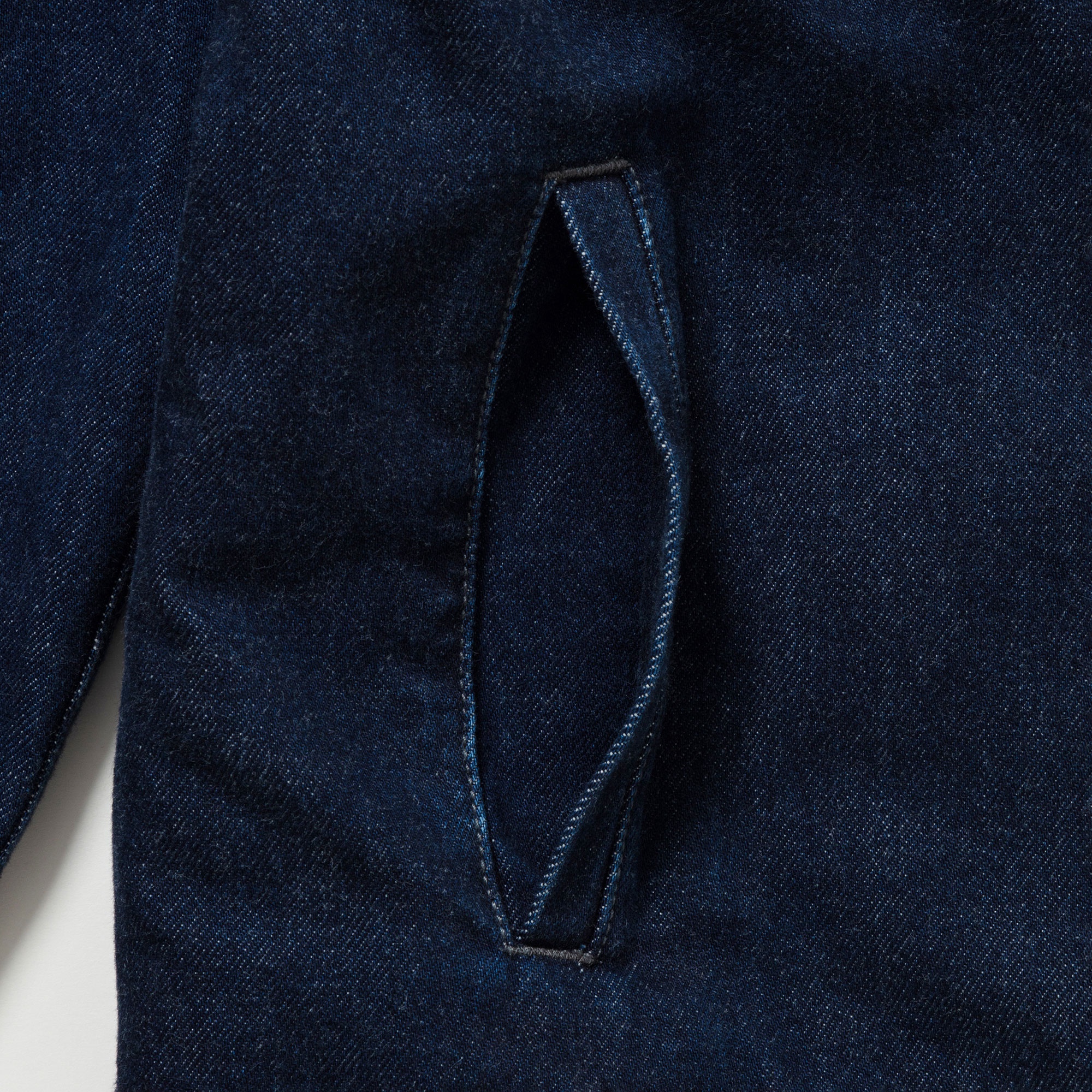 ボアライニングデニムジャケット