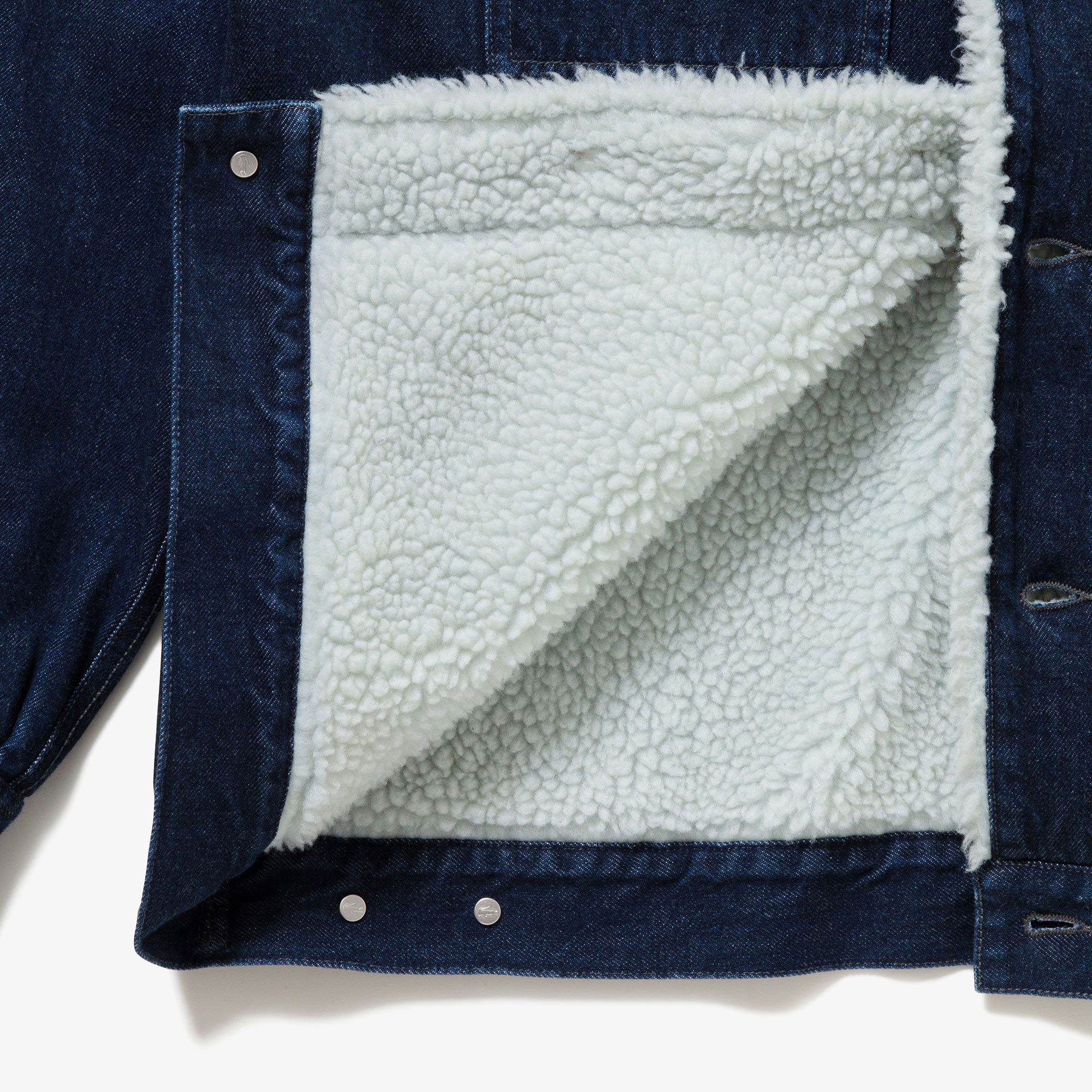 ボアライニングデニムジャケット