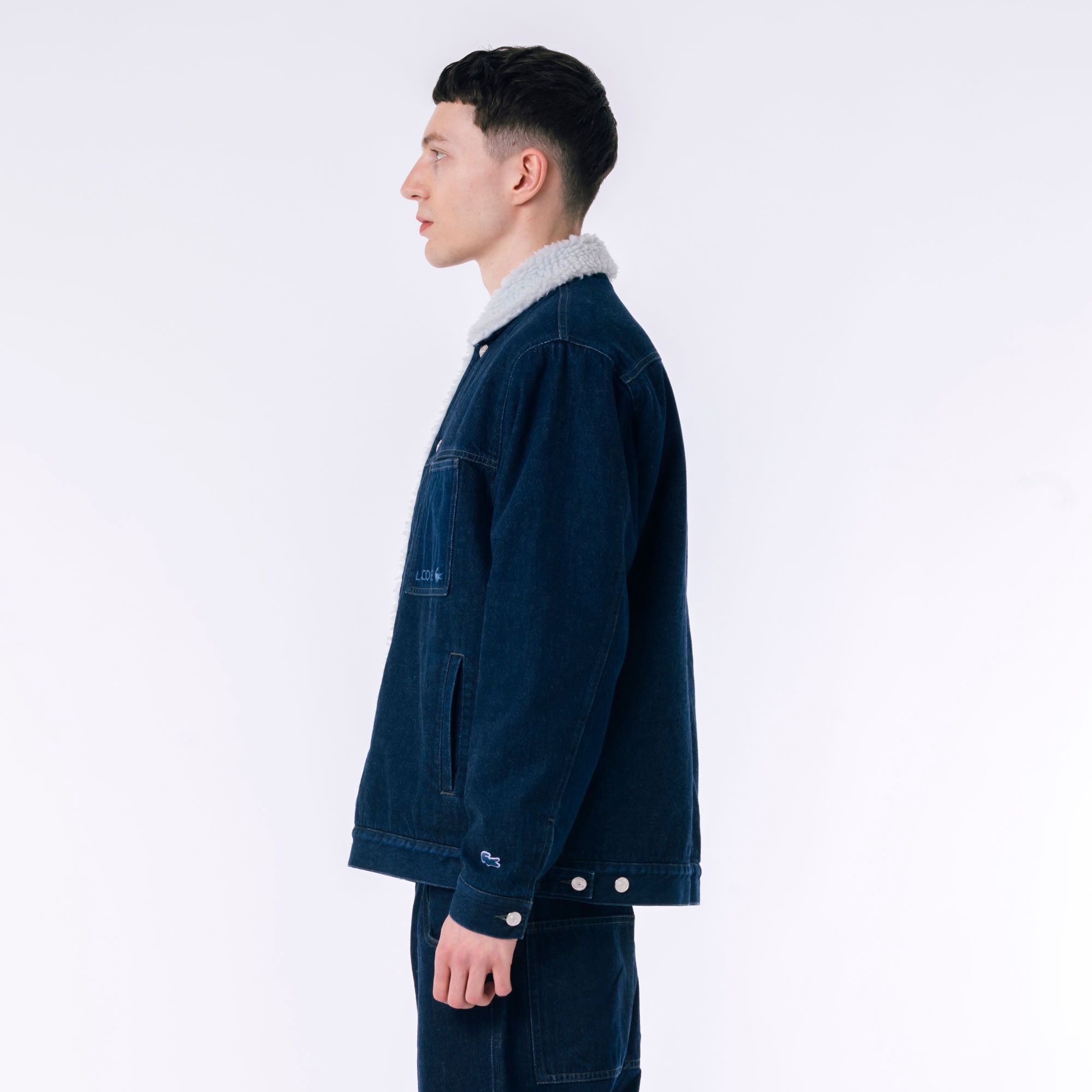 ボアライニングデニムジャケット