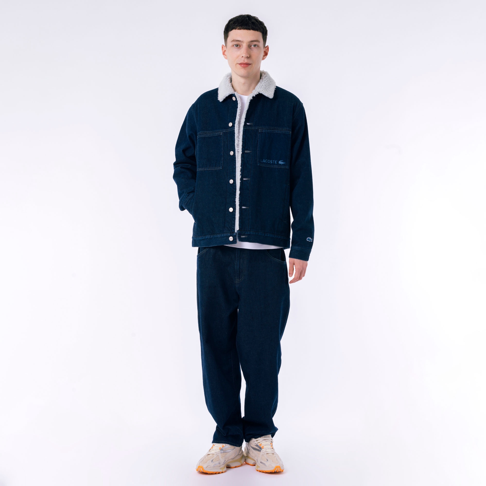 ボアライニングデニムジャケット