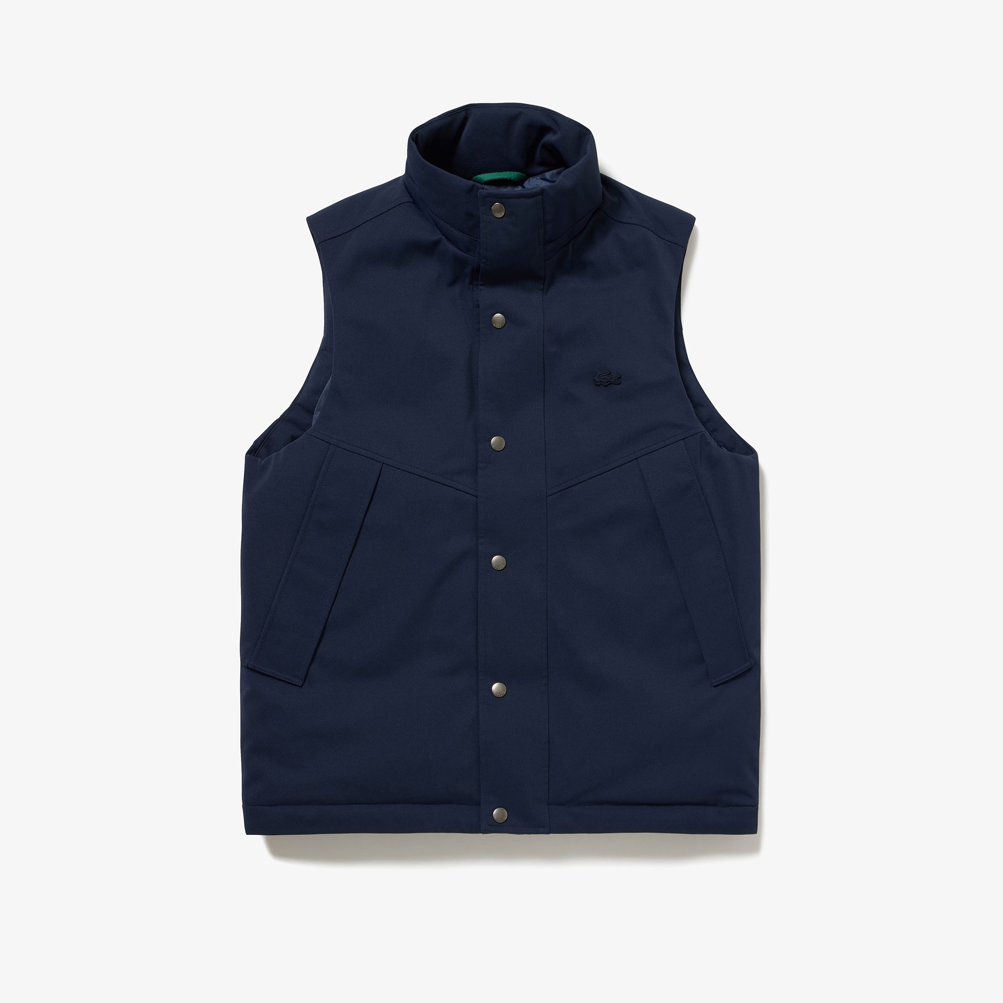 耐水透湿ピケダウンベスト