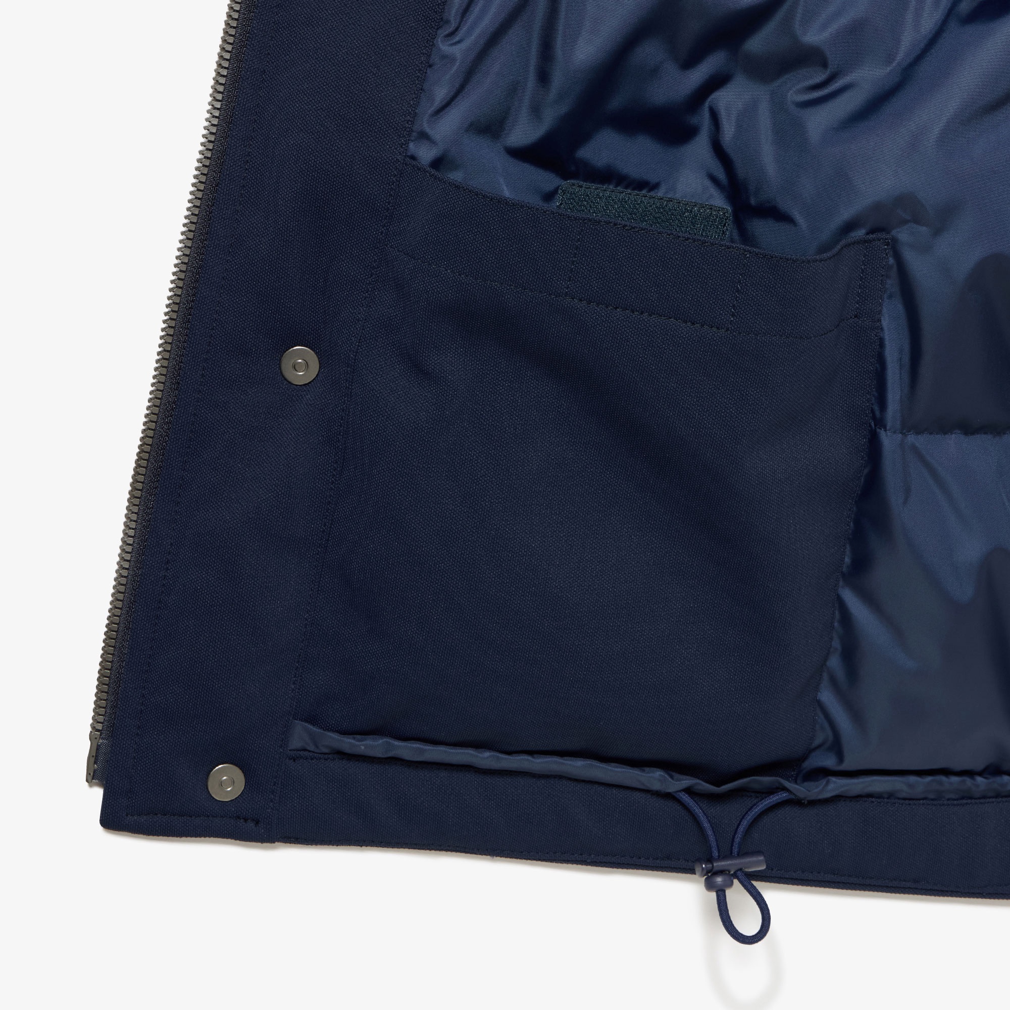 耐水透湿ピケダウンベスト