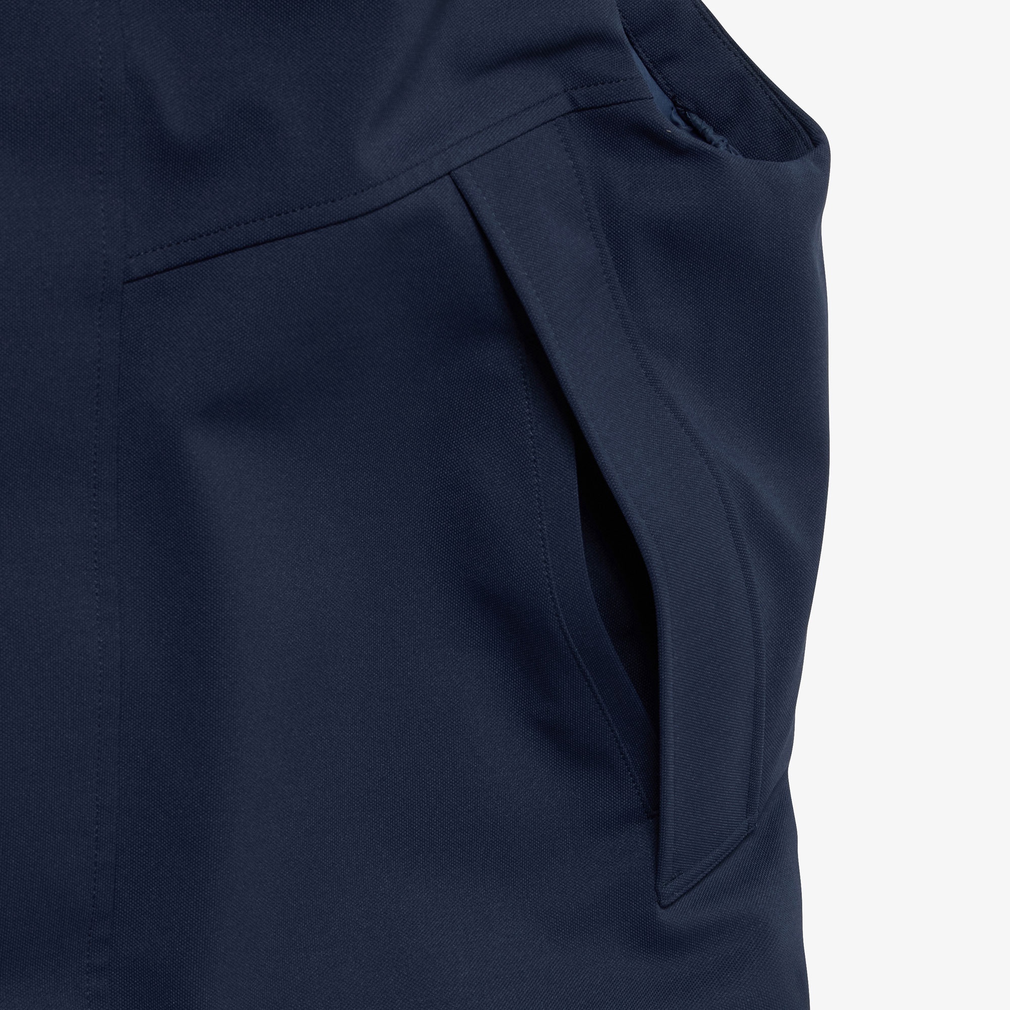 耐水透湿ピケダウンベスト