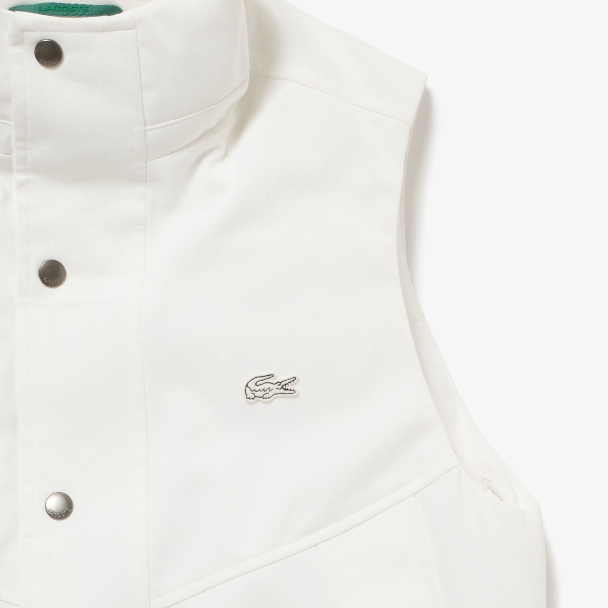 耐水透湿ピケダウンベスト