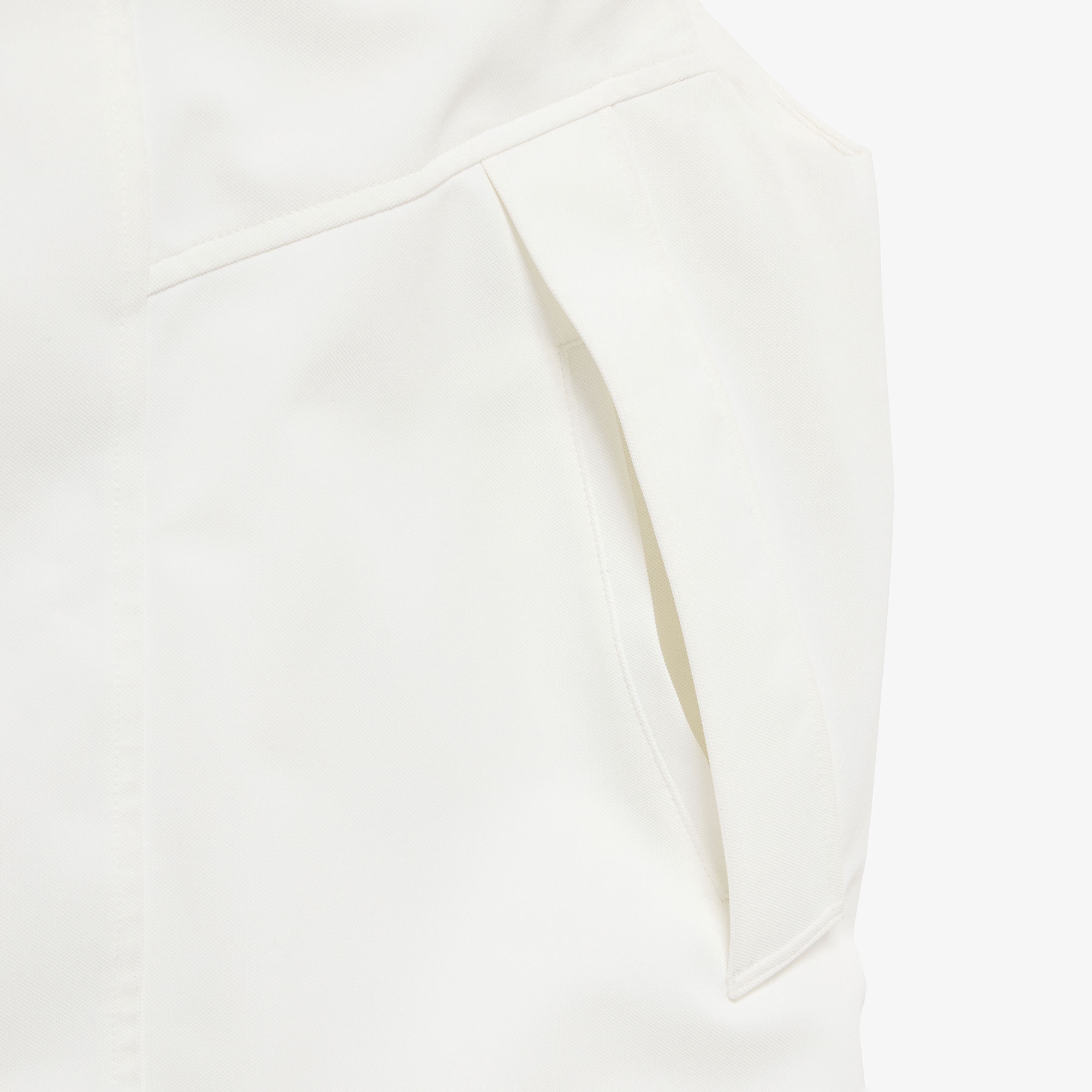 耐水透湿ピケダウンベスト