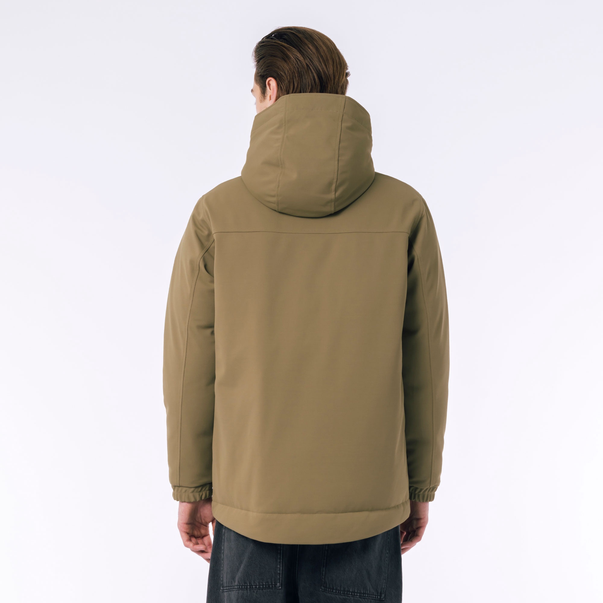 耐水透湿ピケダウンジャケット