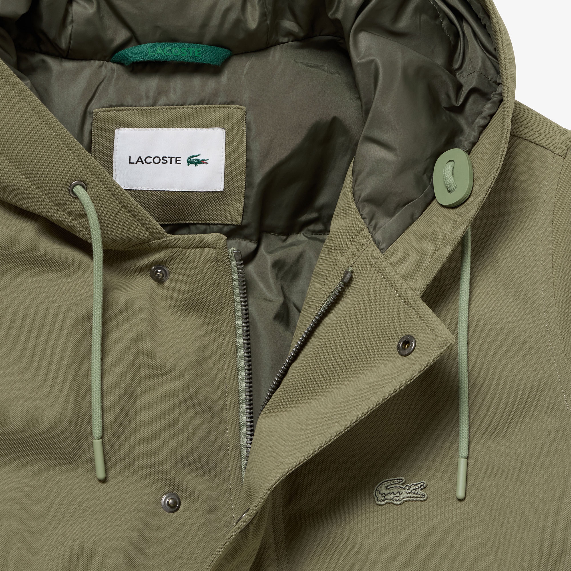 耐水透湿ピケダウンジャケット