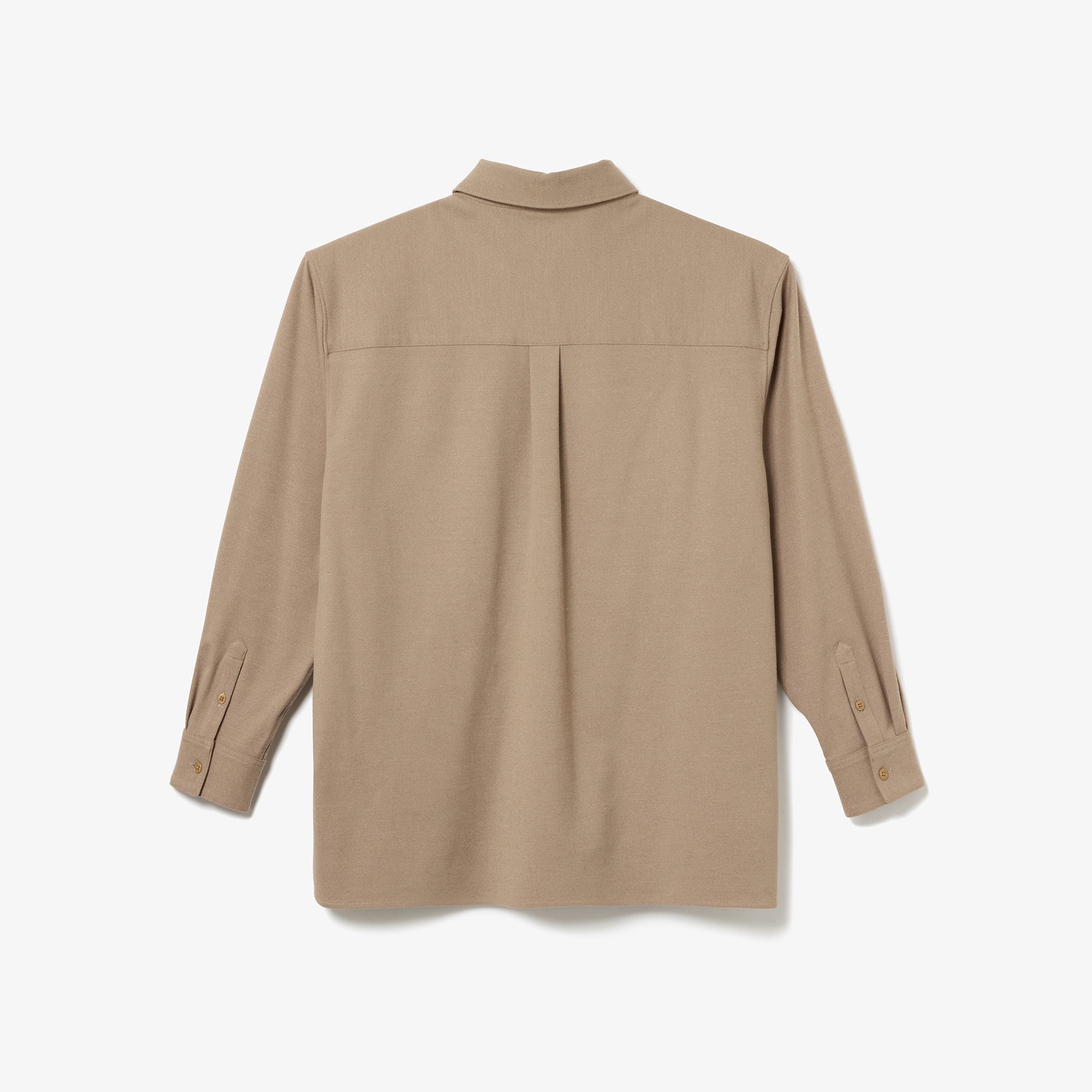 ウールライクダブルポケットシャツ