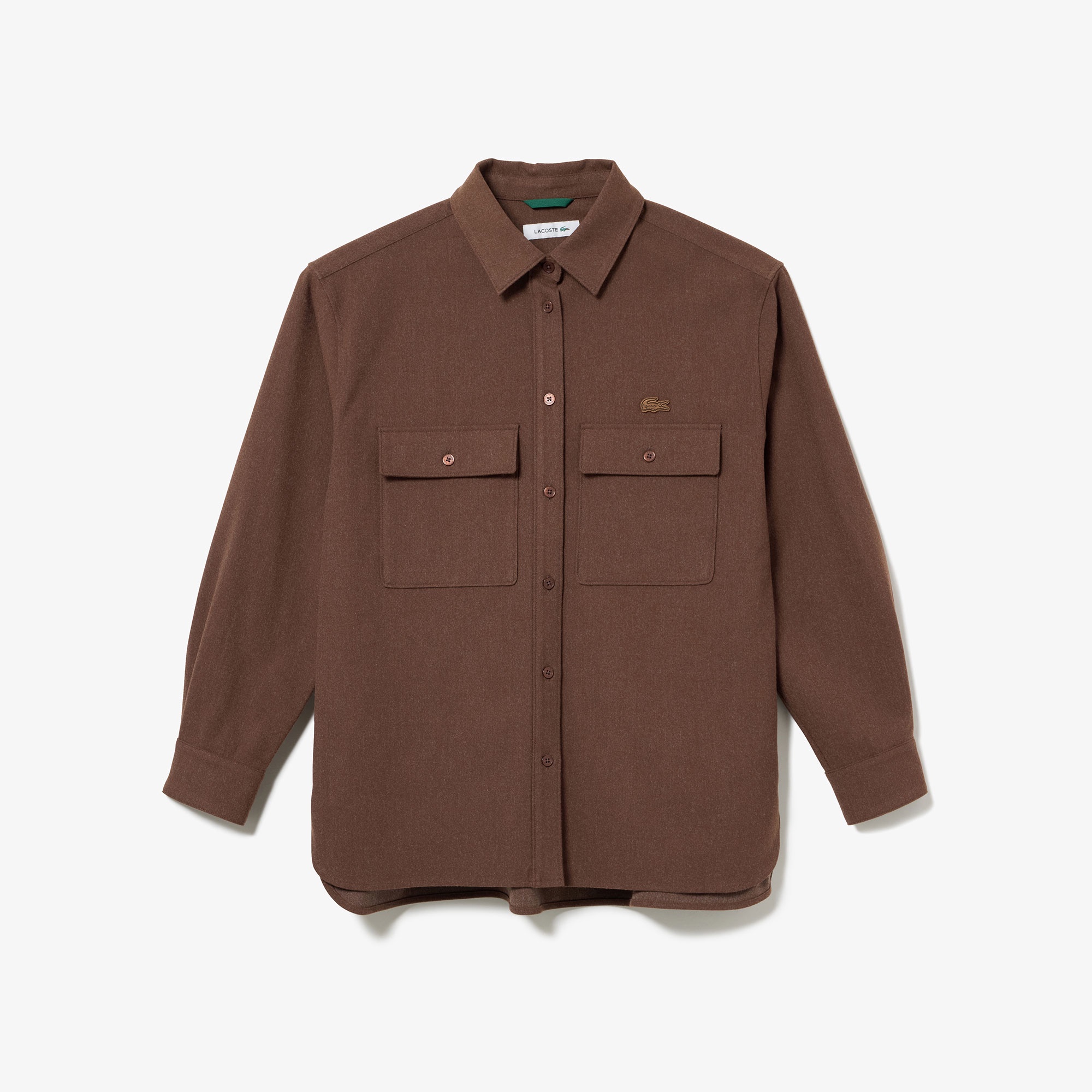 ウールライクダブルポケットシャツ