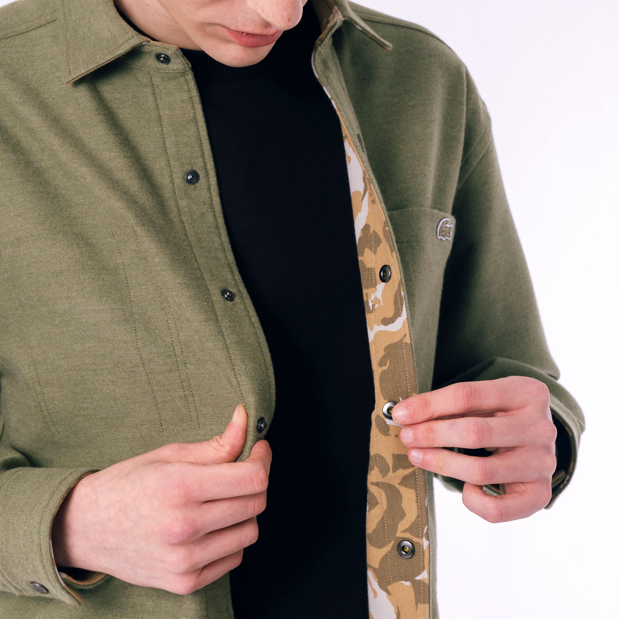 リバーシブルシャツ