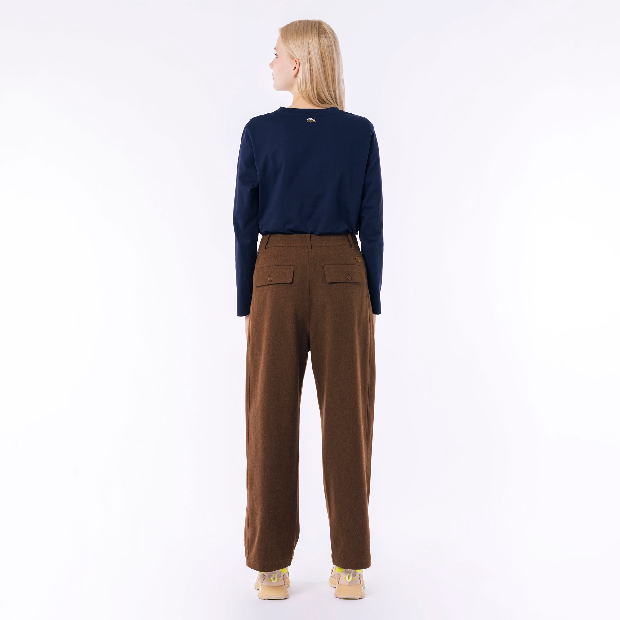 ストレッチツイルワイドパンツ