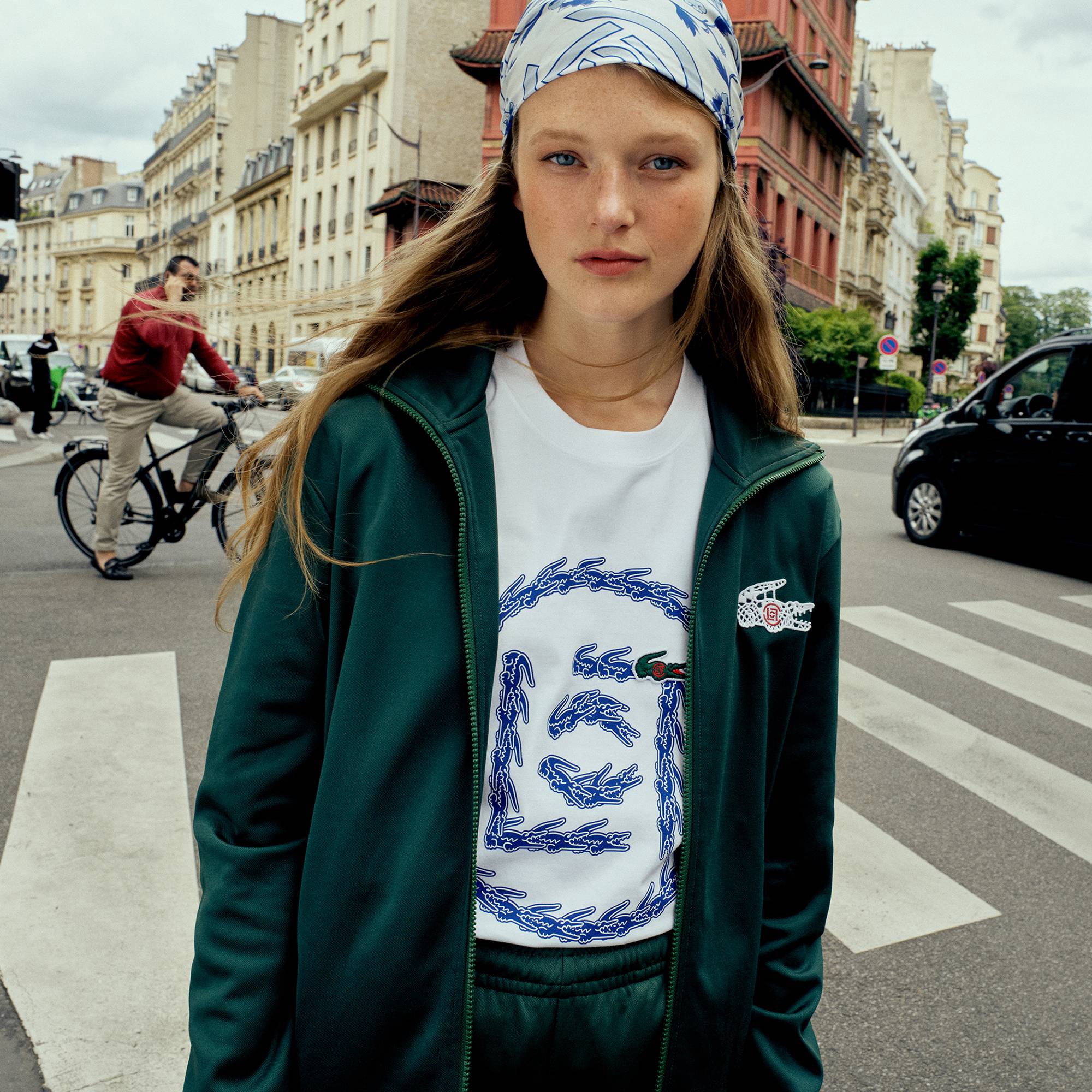 『Lacoste x CLOT』 グラフィックTシャツ