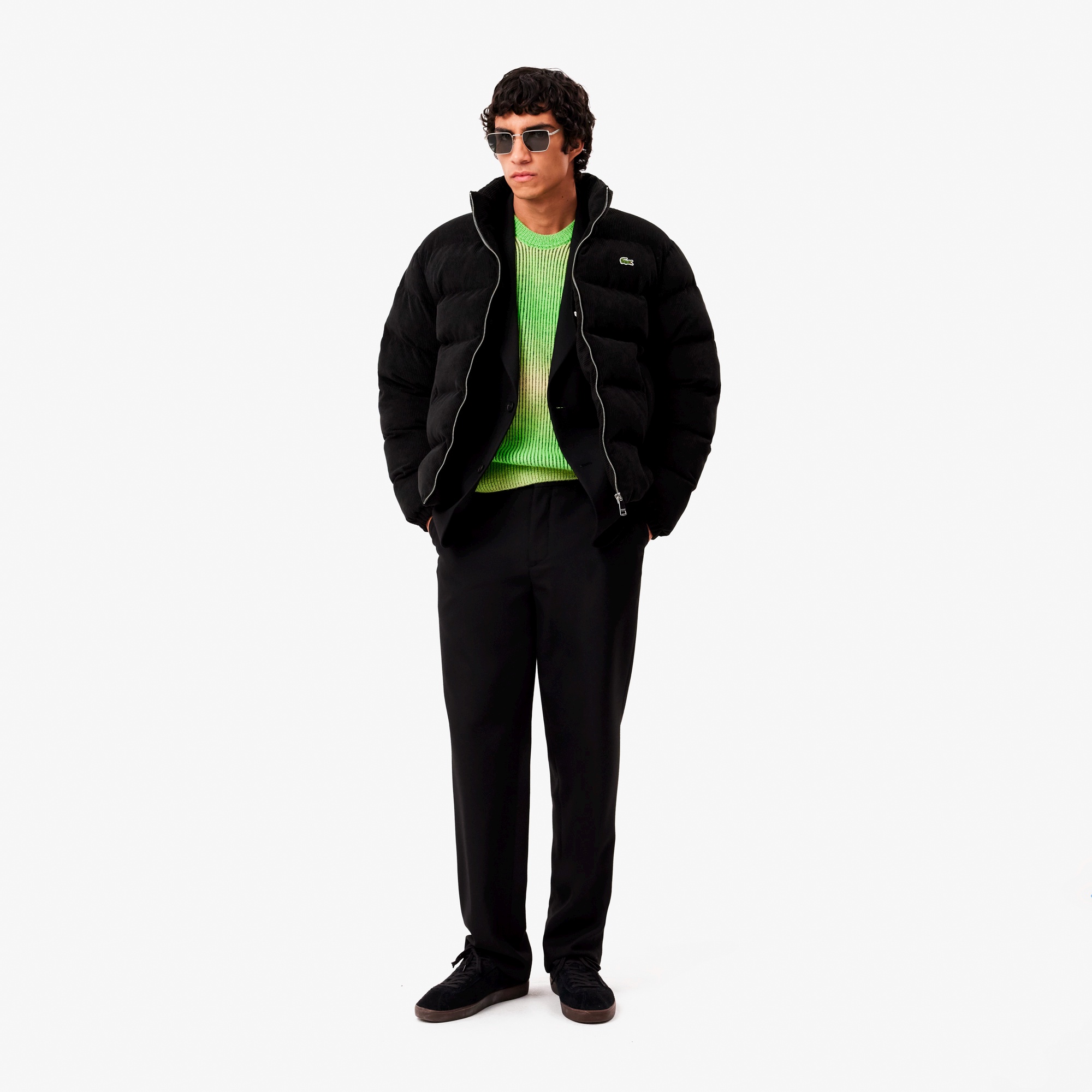 コーデュロイパフジャケット