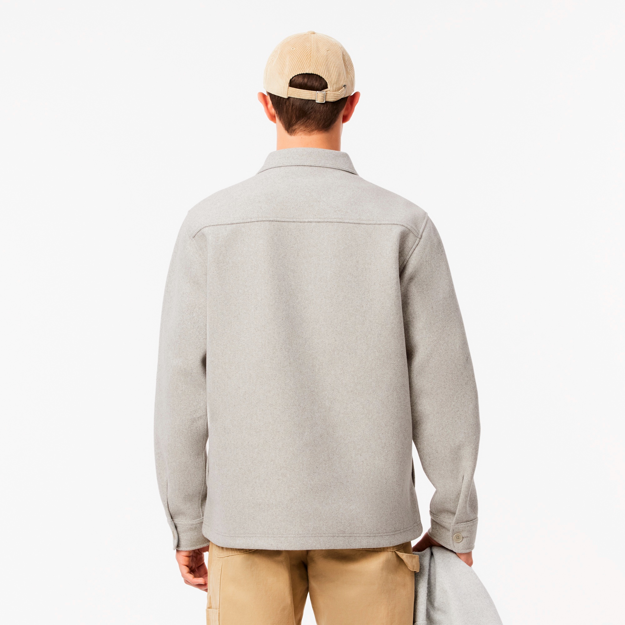 テクニカルフランネルシャツ