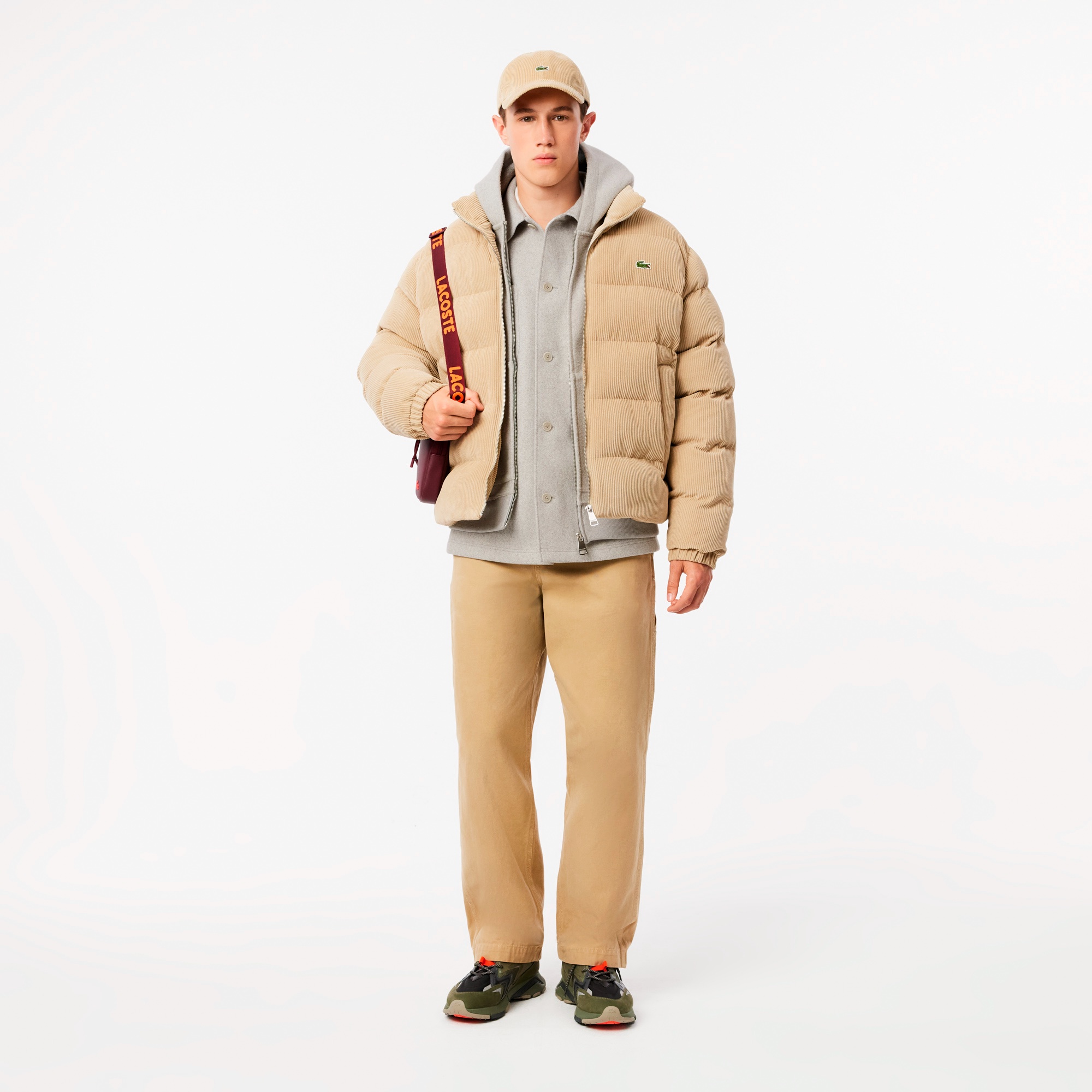 テクニカルフランネルシャツ