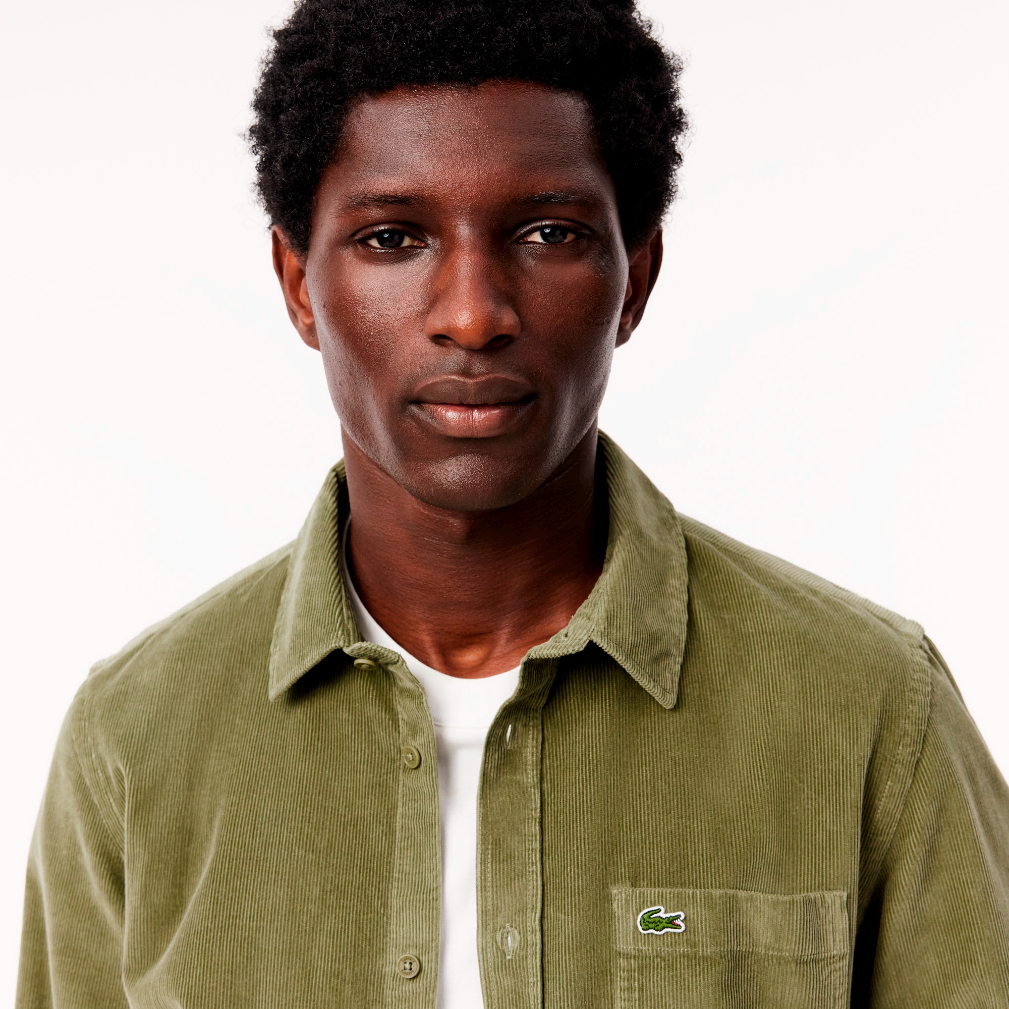 エッセンシャルコーデュロイシャツ