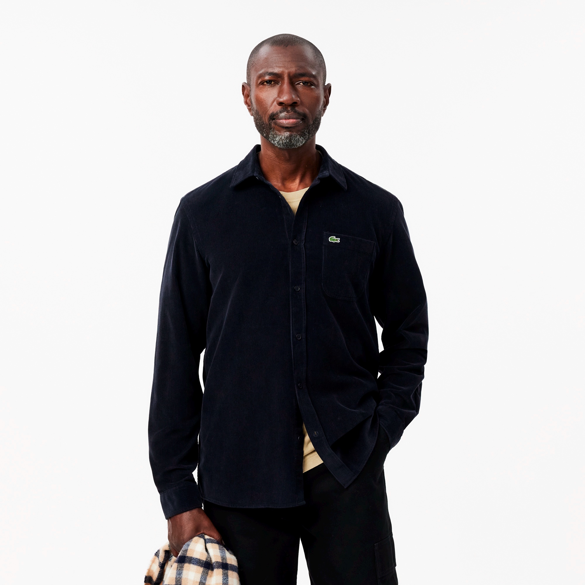 エッセンシャルコーデュロイシャツ