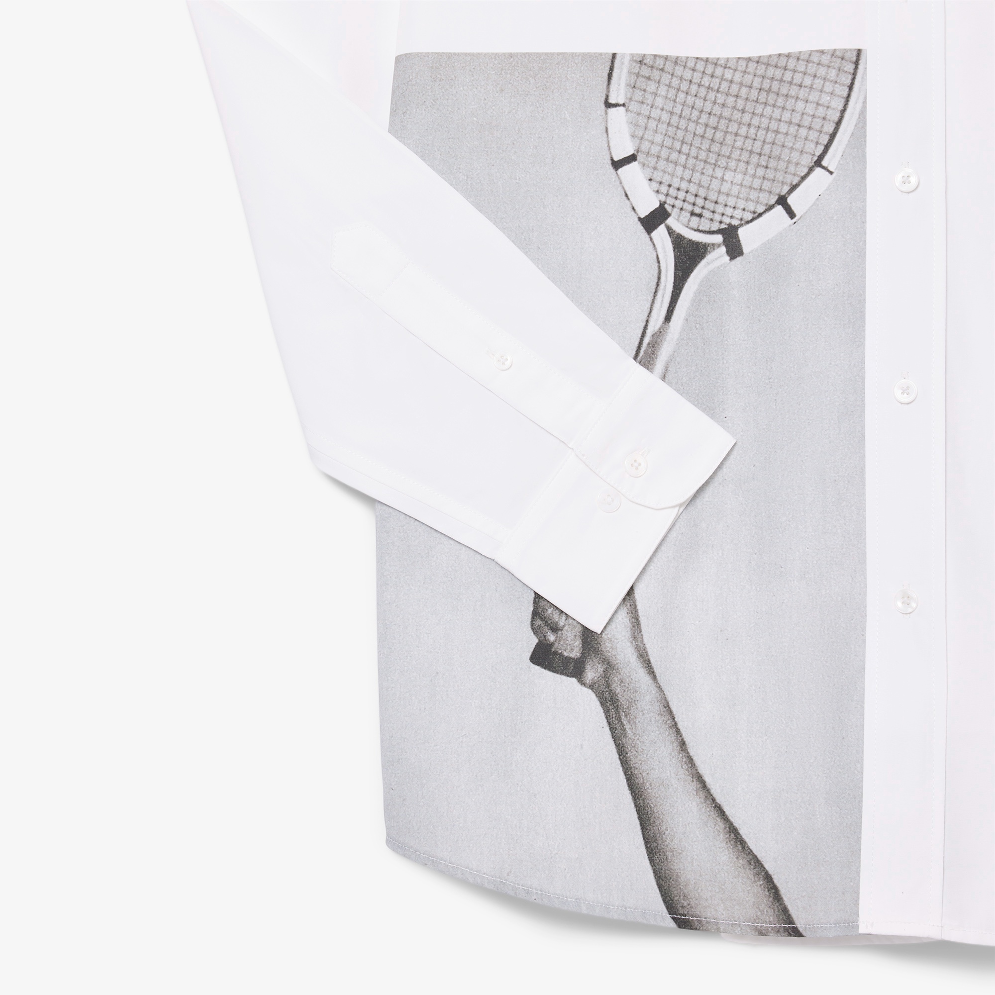 『FW24 Fashion Show』 フォトプリントボタンダウンシャツ