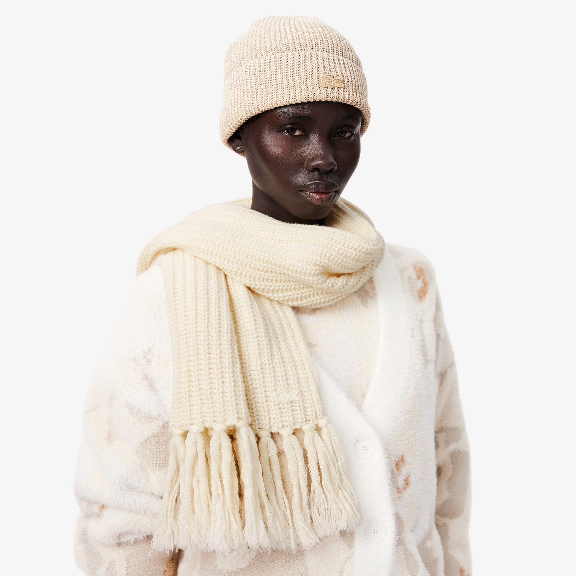 エッセンシャルウールニットマフラー